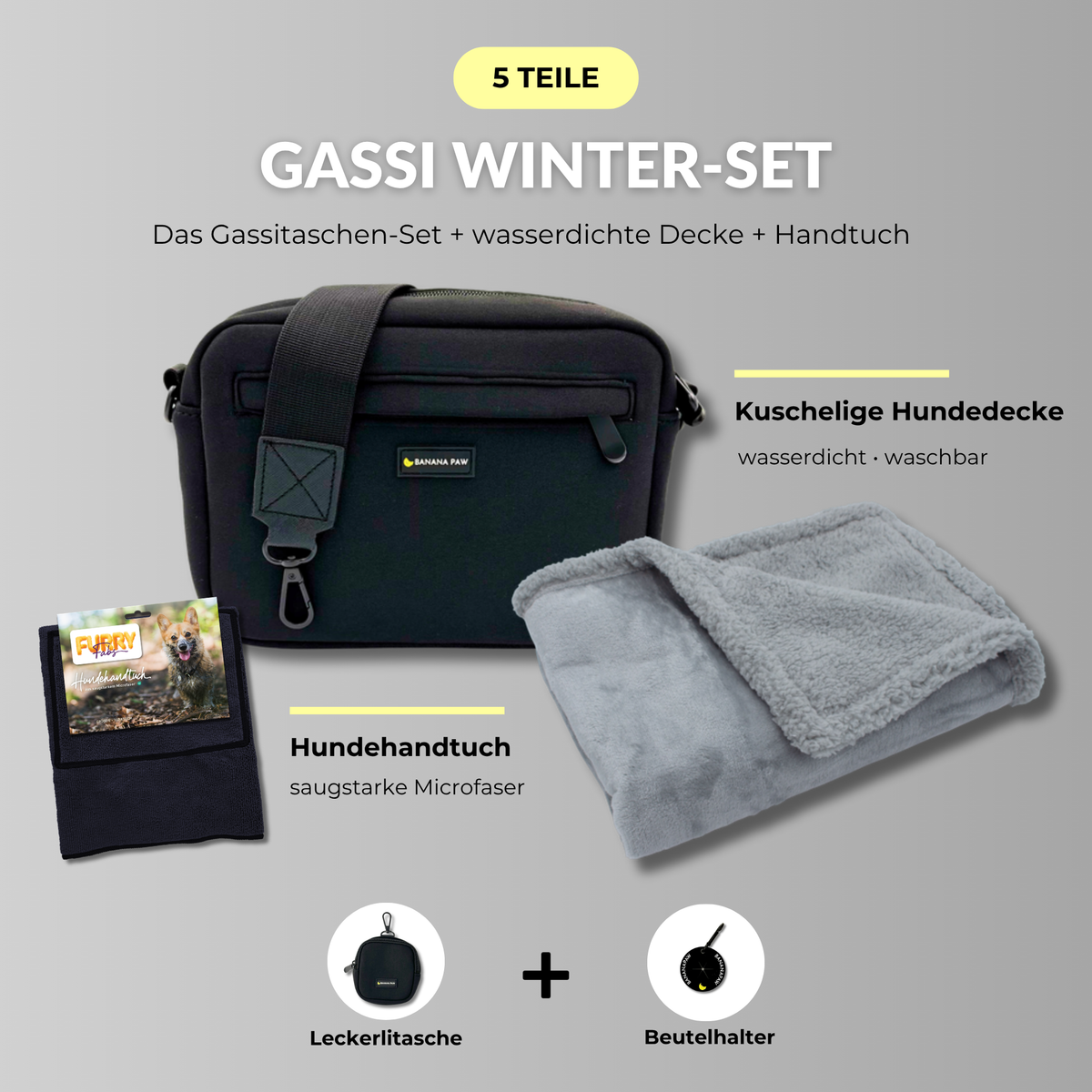 Gassi Winter-Set Neopren Deep Eclipse