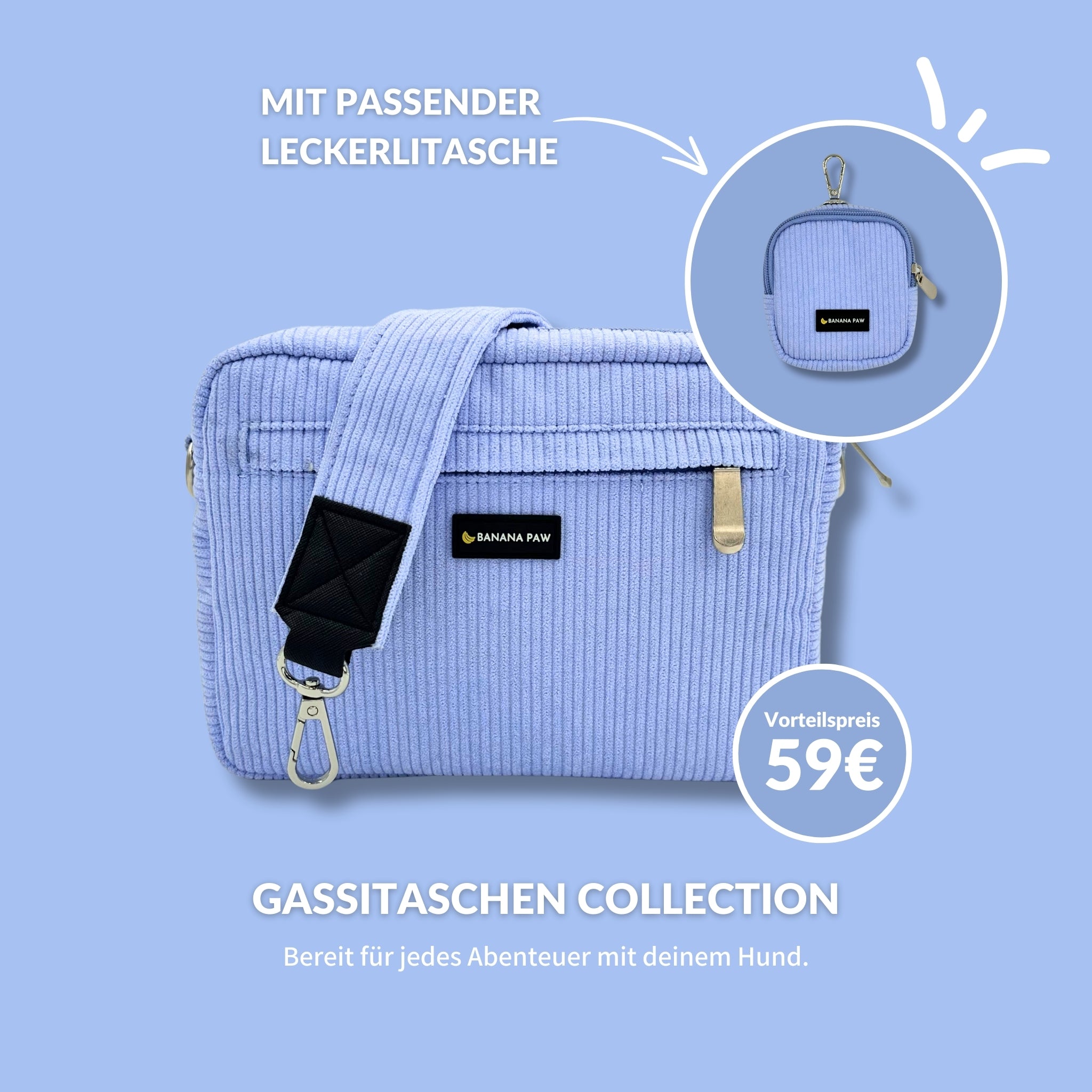 Taschen-Set für stressfreie Gassirunden