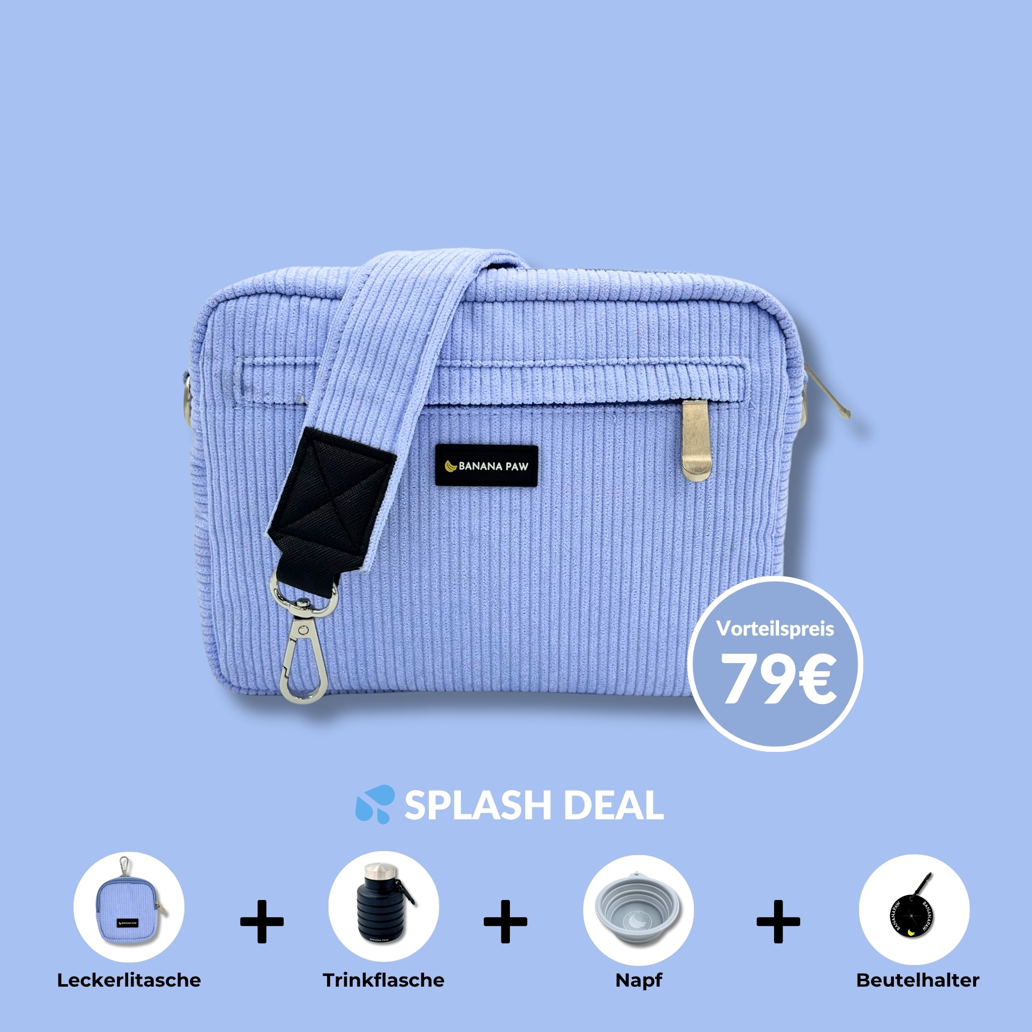 Splash Bundle - Cord - Das Komplett-Set für Gassirunden ohne Kompromisse