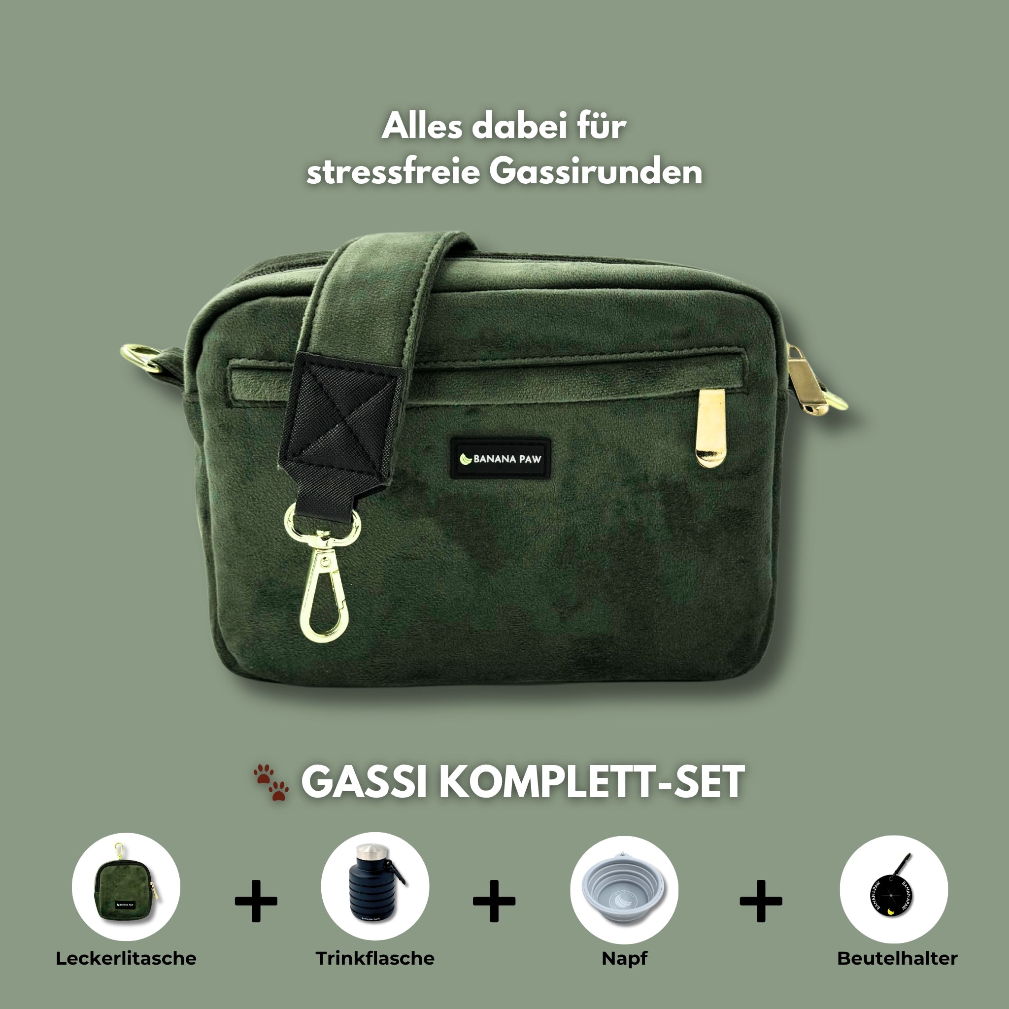 Gassi Komplett-Set · Samt