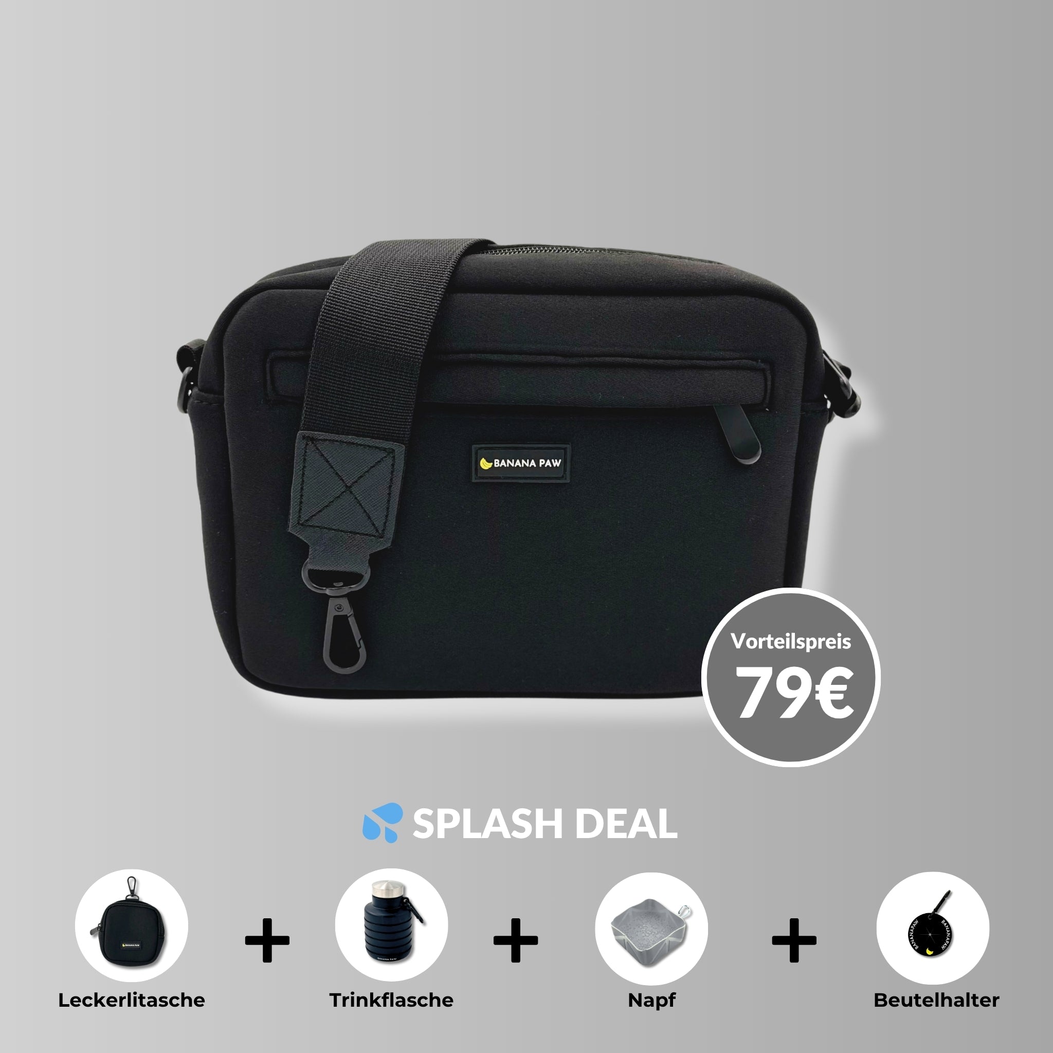 Splash Bundle - Neoprene - Das Komplett-Set für Gassirunden ohne Kompromisse