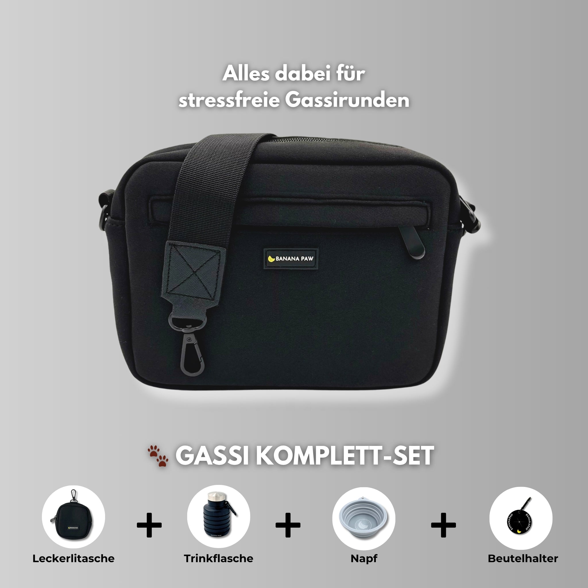 Gassi Komplett-Set · Neopren