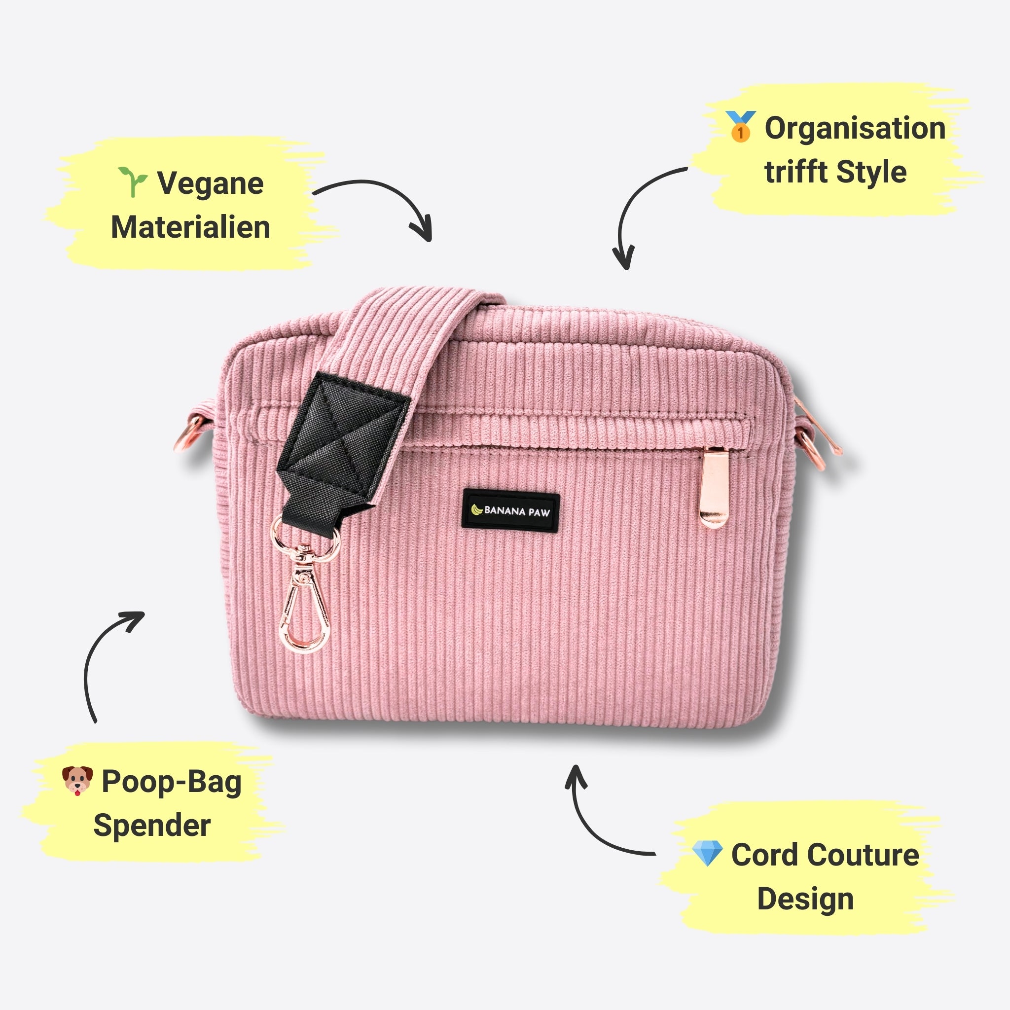 Gassi Komplett-Set · Cord