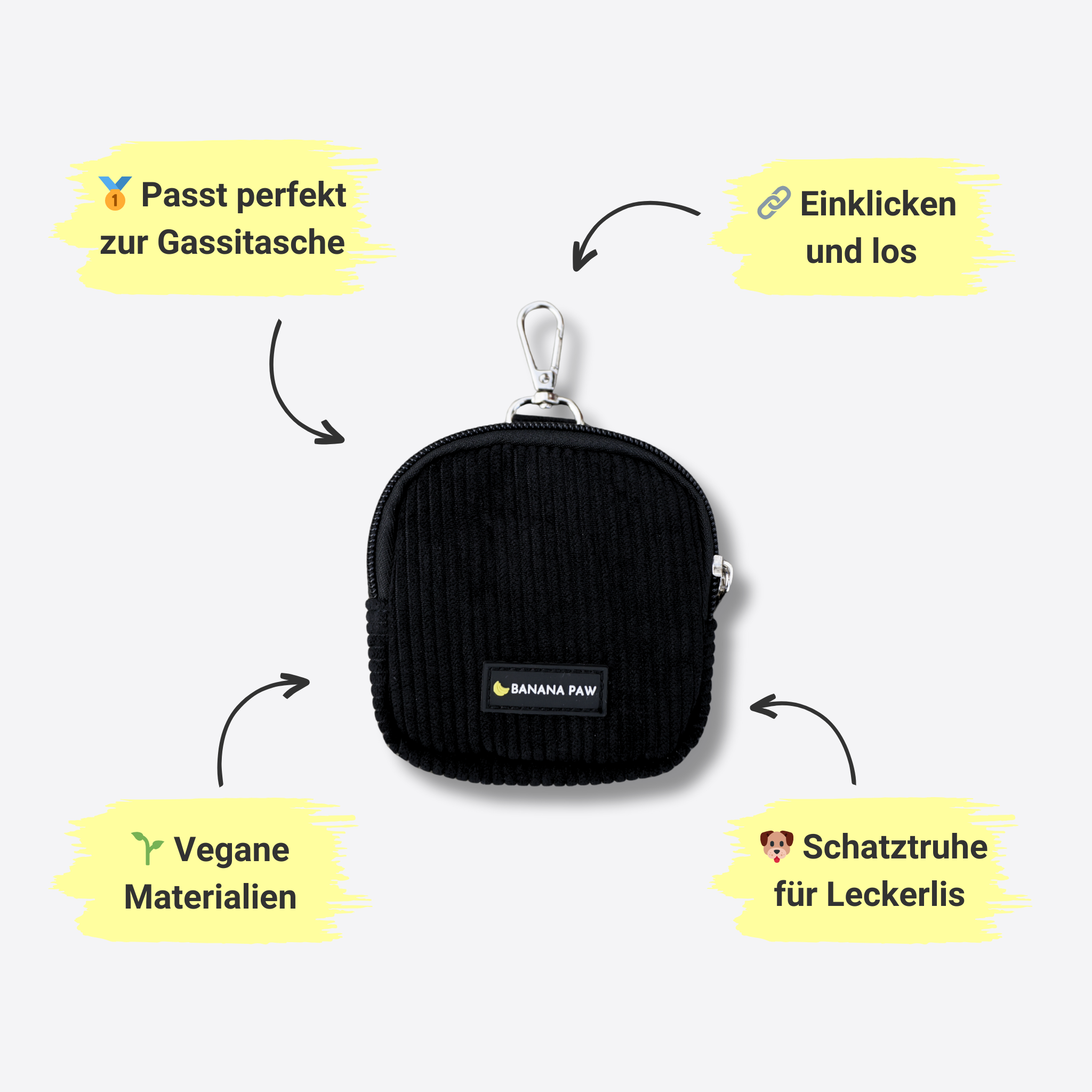 Gassi Komplett-Set · Cord