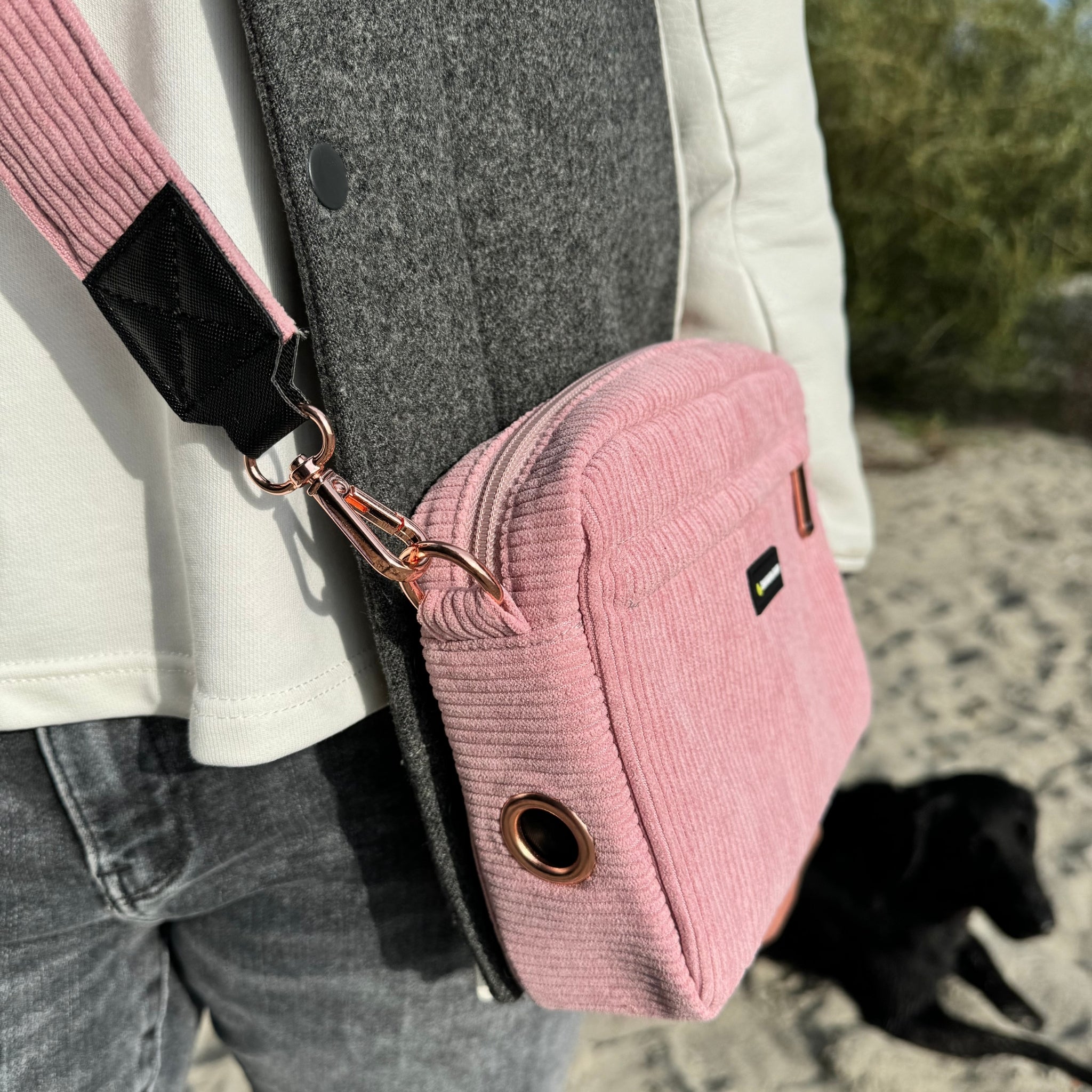 Gassi Komplett-Set · Cord · Rosewood Blush