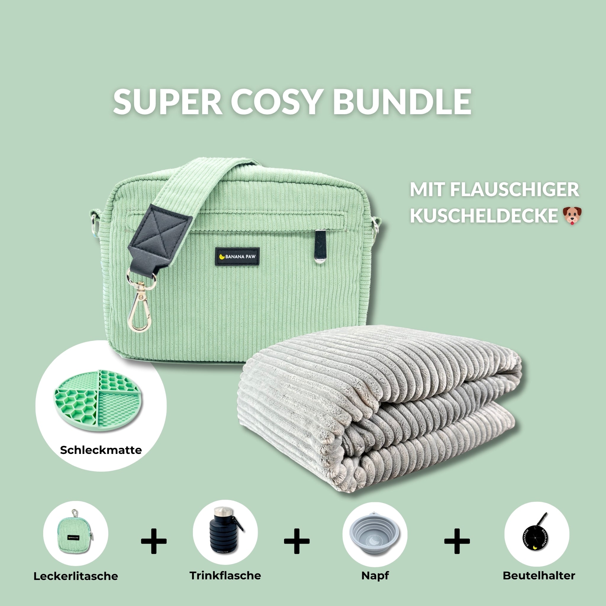 Super Cosy Bundle - Cord - Alles für entspannte Spaziergänge & kuschelige Auszeiten