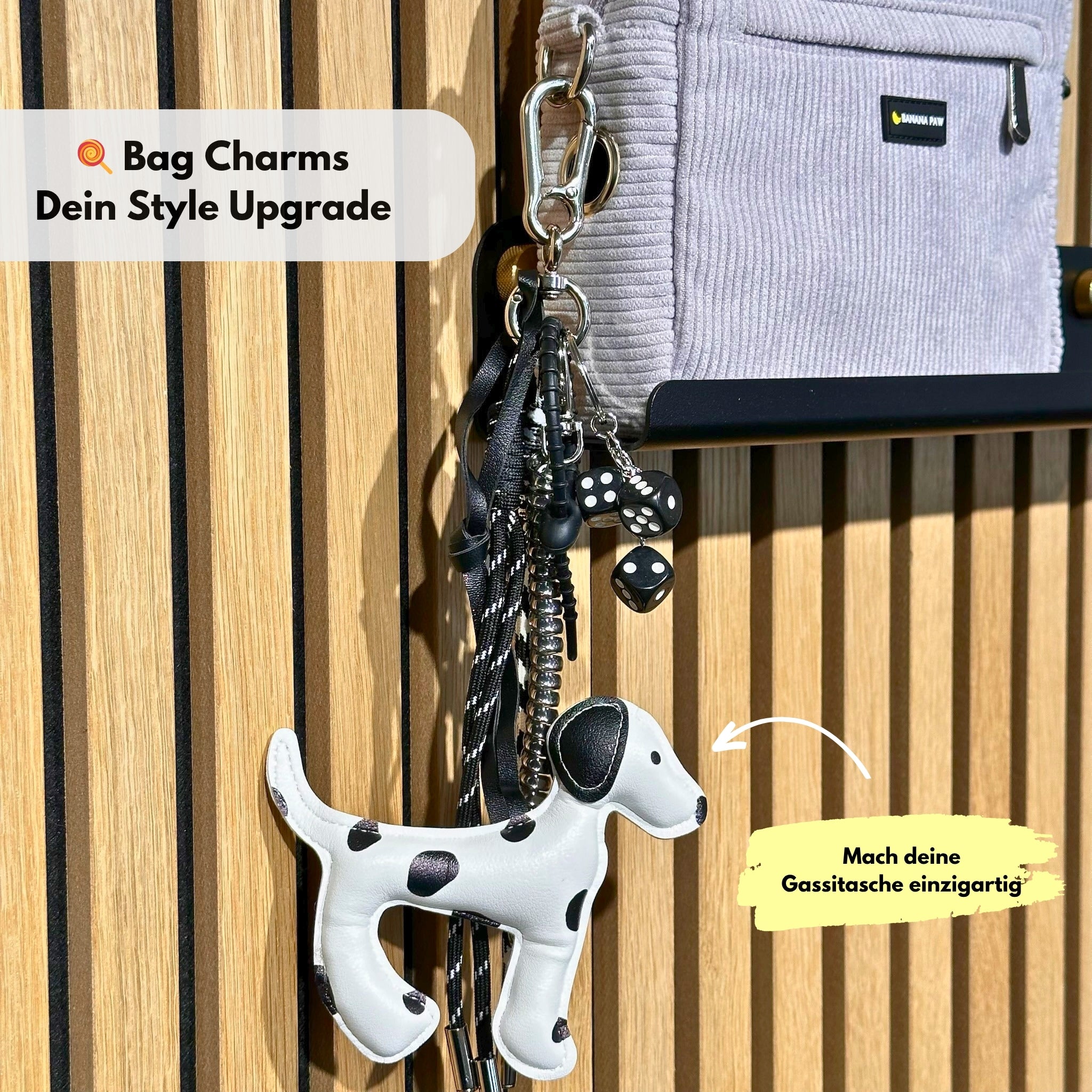 Bag Charm Dalmatian