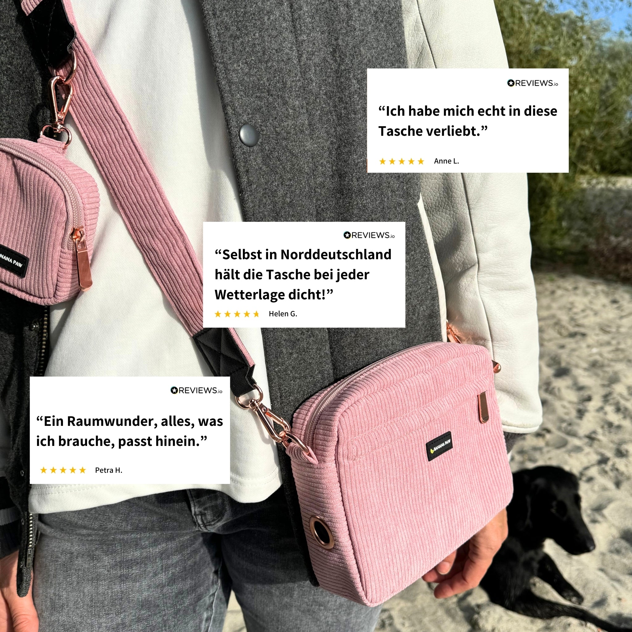 Gassi Komplett-Set · Cord