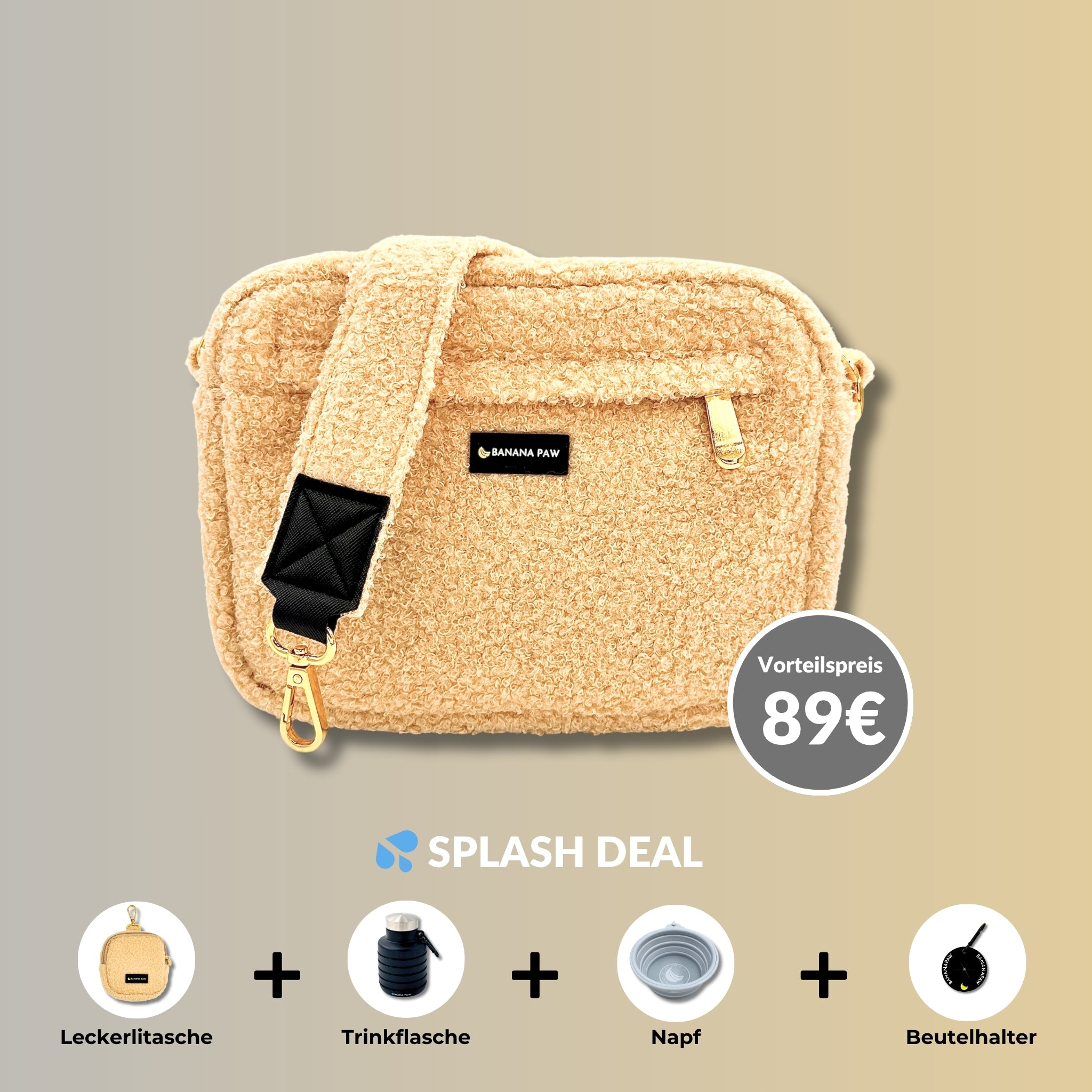 Splash Bundle - Teddy - Das Komplett-Set für Gassirunden ohne Kompromisse