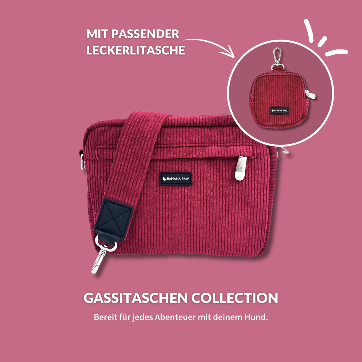 Kuschel-Komplett-Set · Cord · Berry Muse