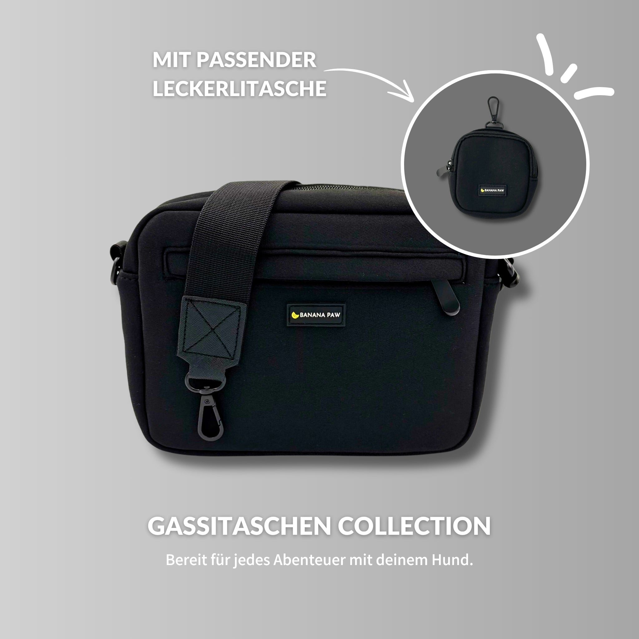 Gassitaschen-Set · Neopren · Deep Eclipse