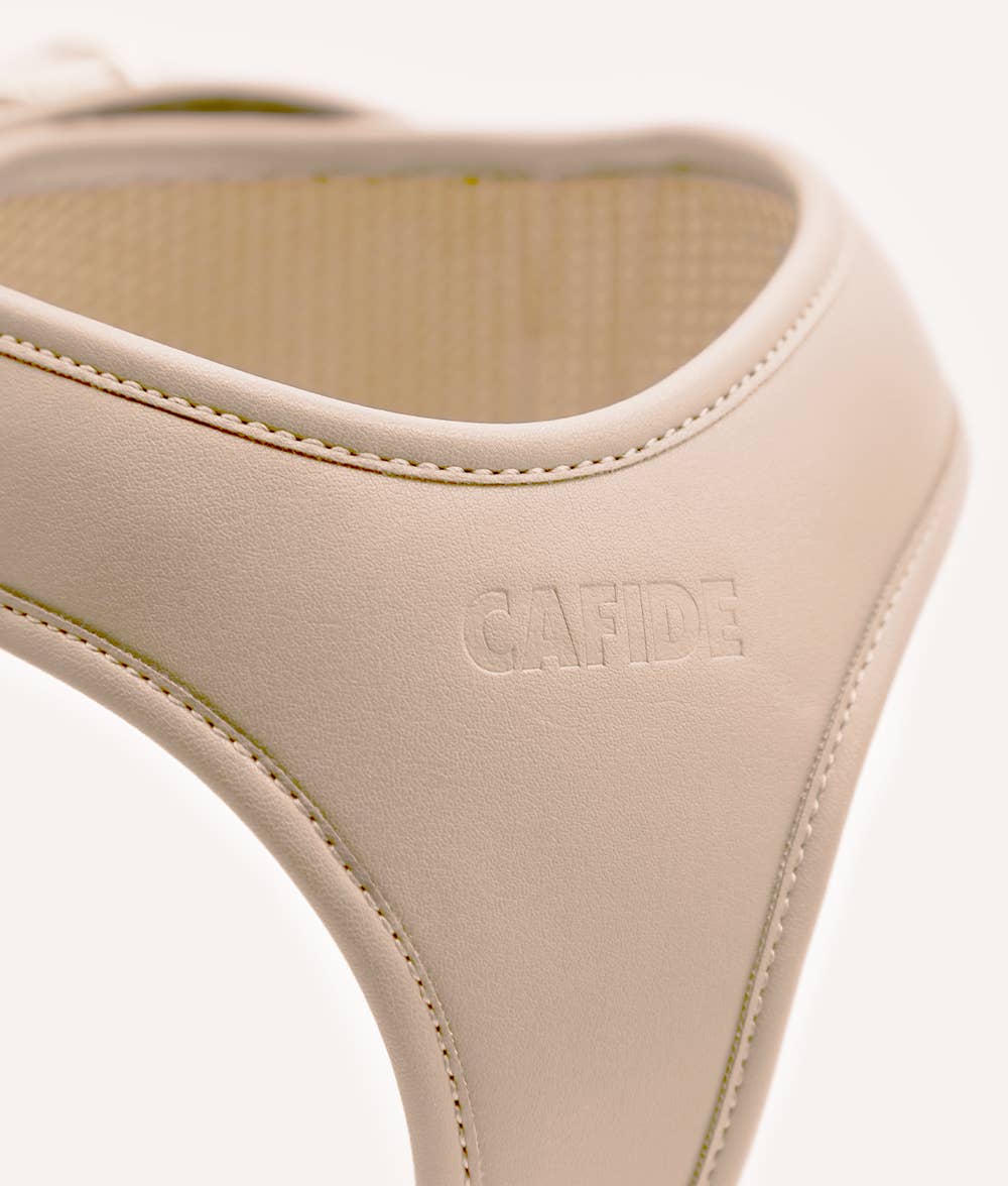 Veganes Leder-Geschirr Beige, Jala