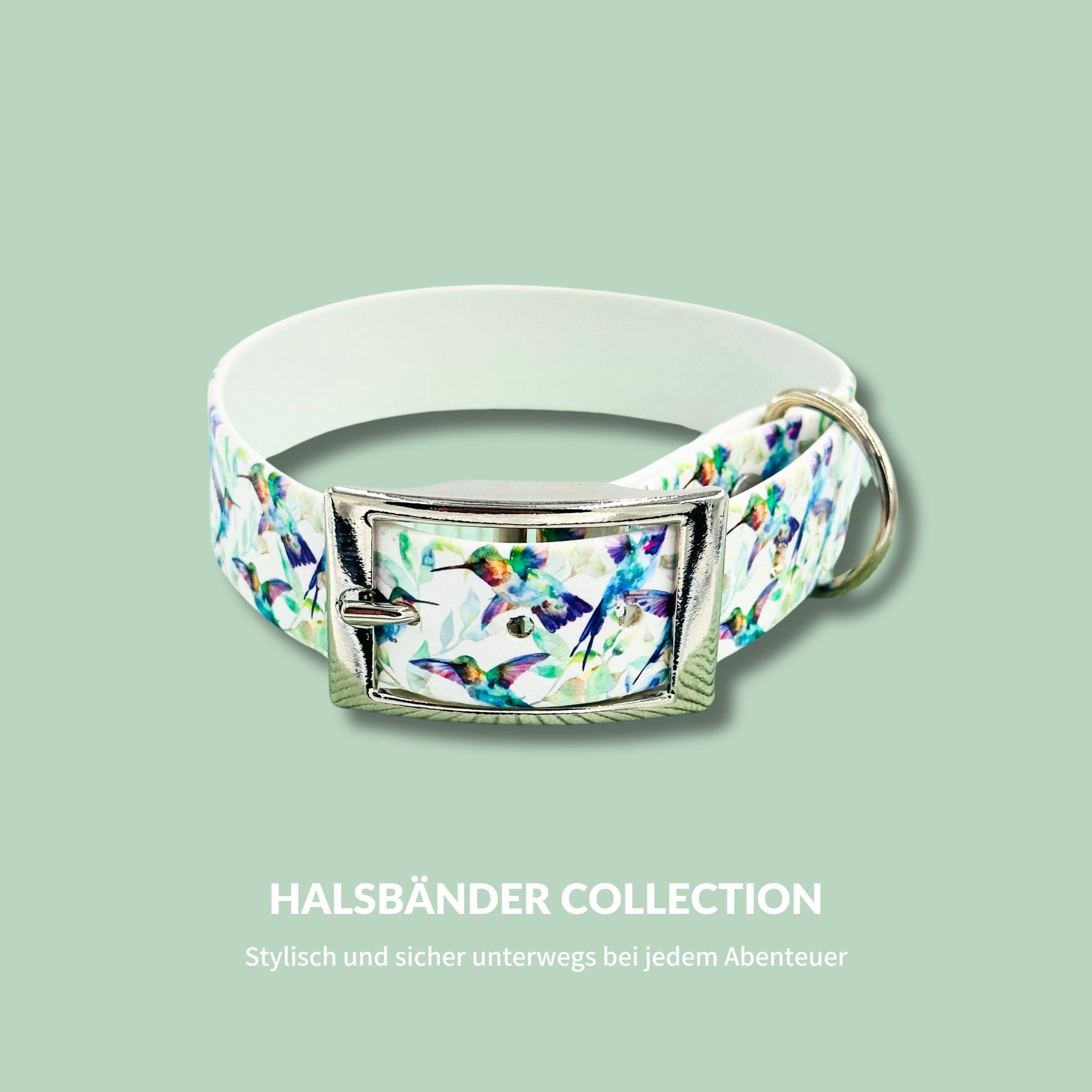 Halsband - Kingfisher - BioThane®