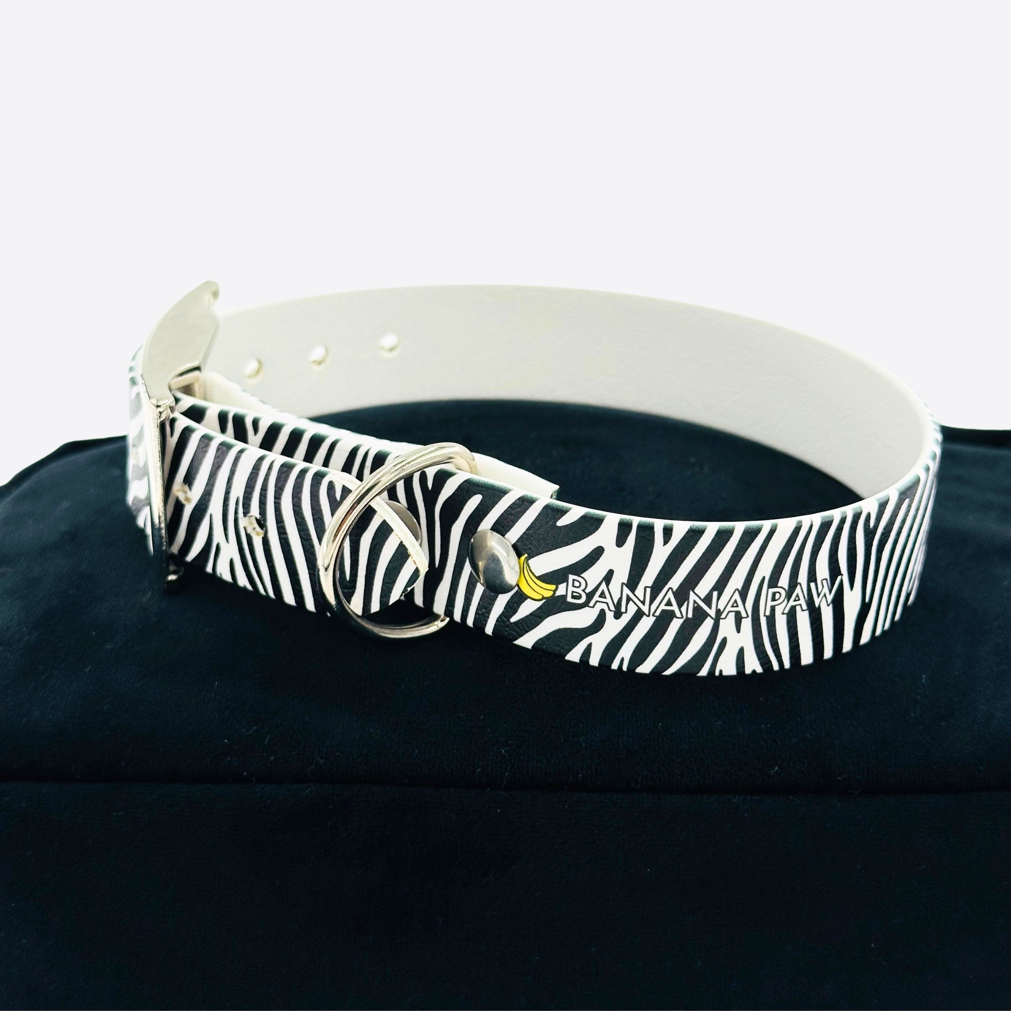 Halsband - Zebra - BioThane®