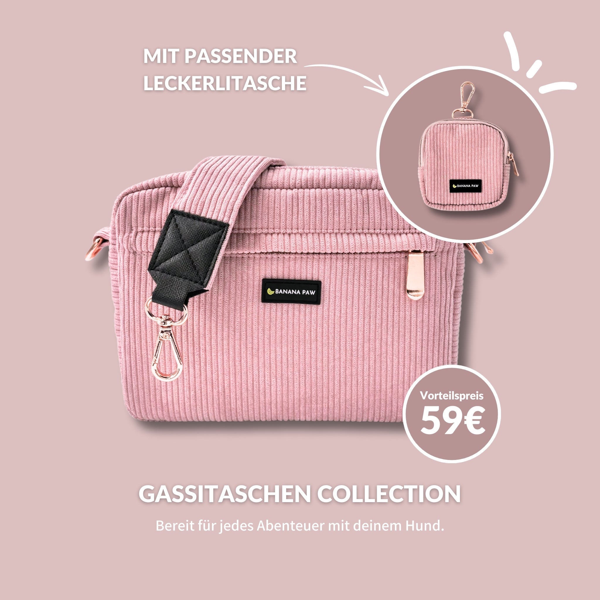 Taschen-Set für stressfreie Gassirunden