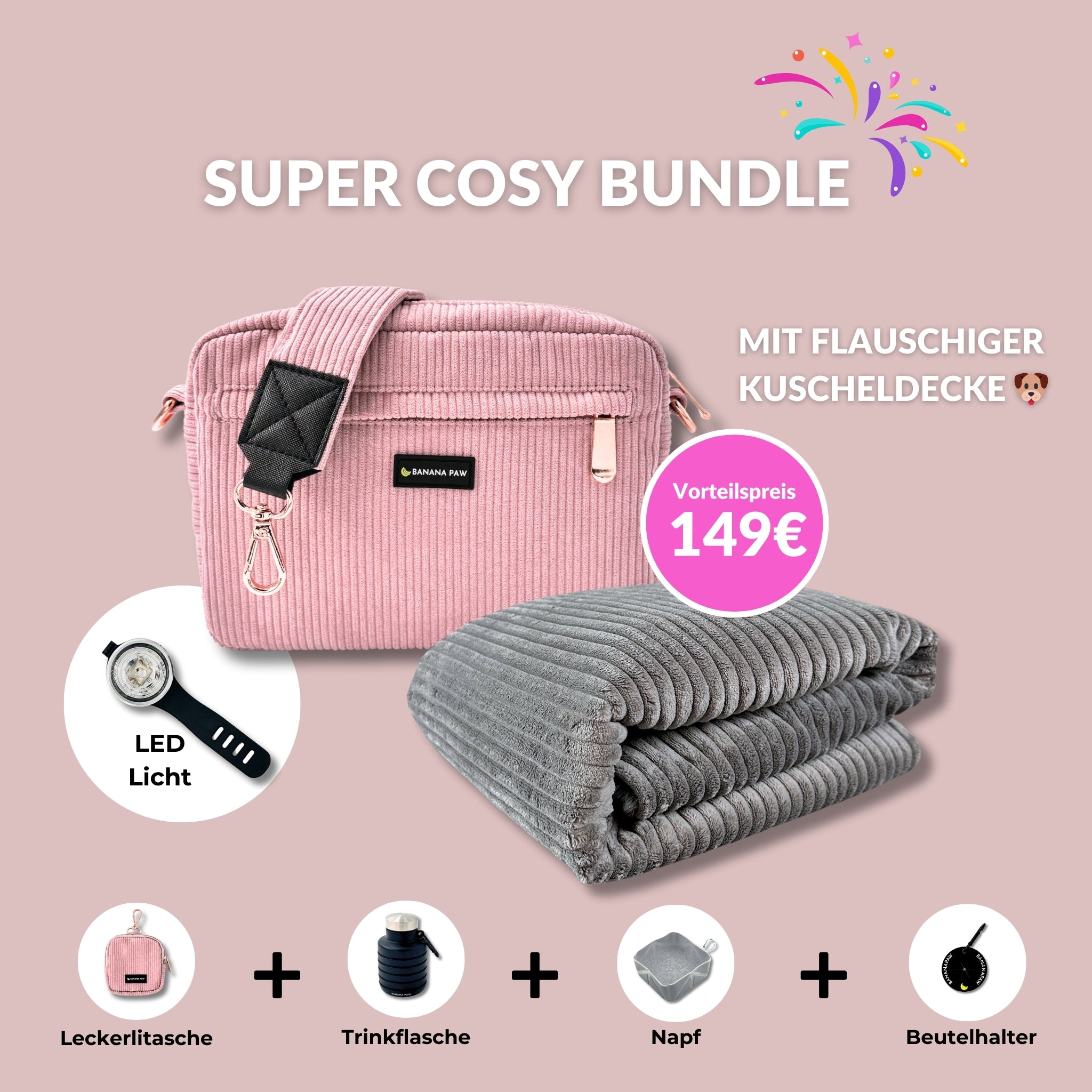 Super Cosy Bundle - Cord - Alles für entspannte Spaziergänge & kuschelige Auszeiten