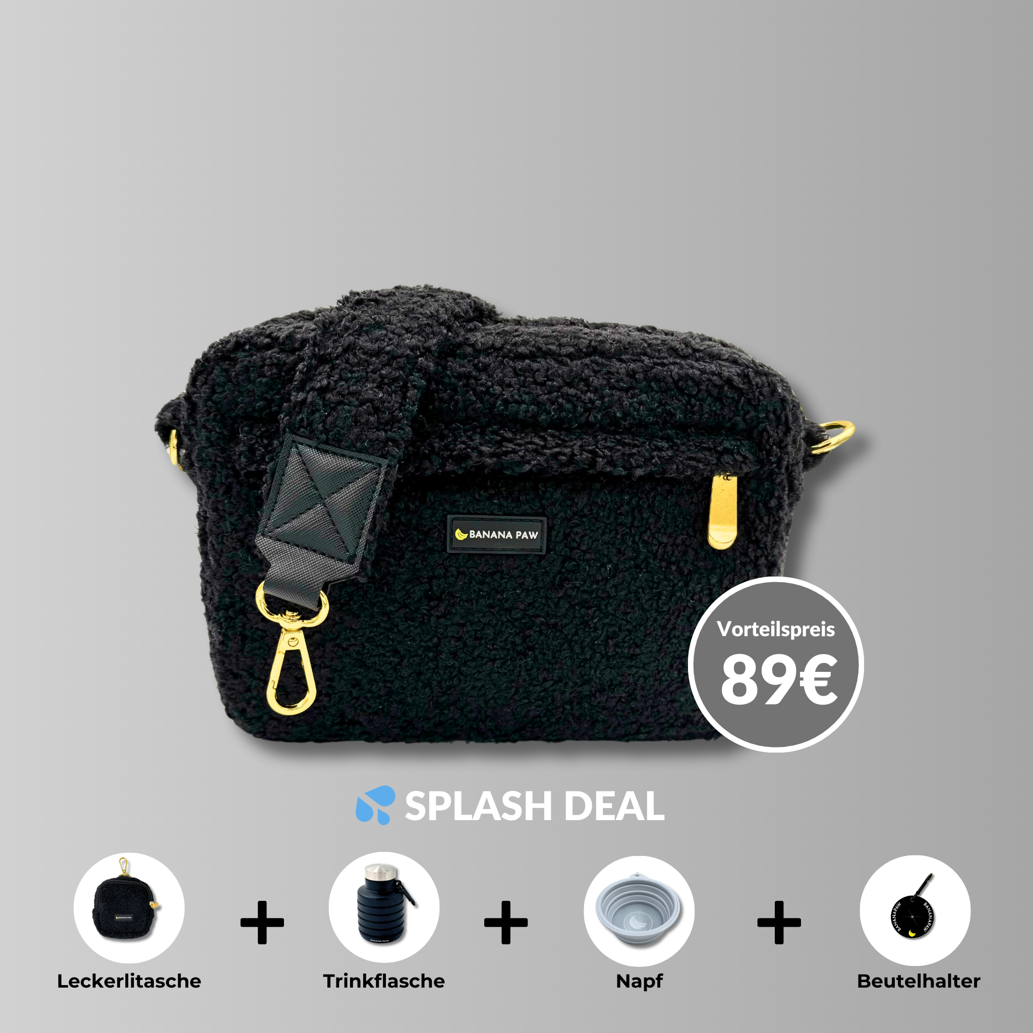 Splash Bundle - Teddy - Das Komplett-Set für Gassirunden ohne Kompromisse