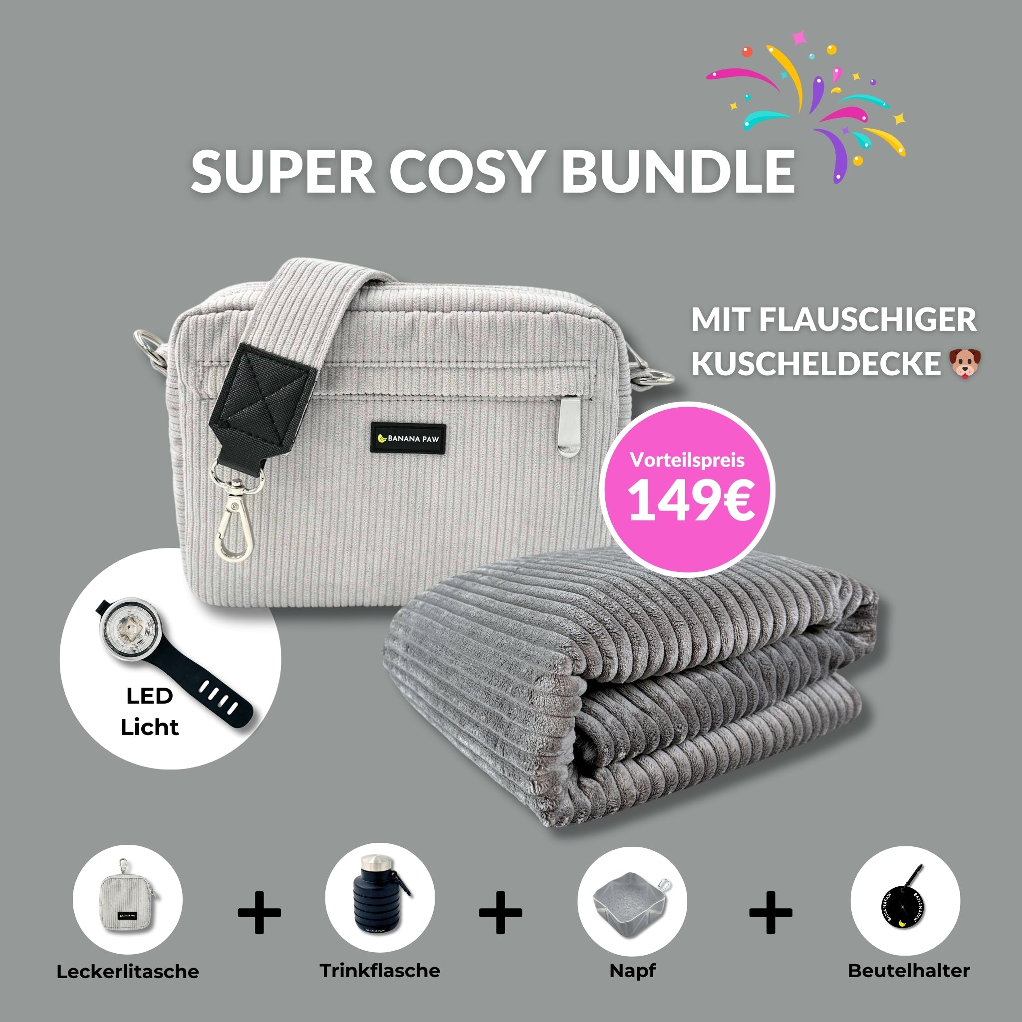 Super Cosy Bundle - Cord - Alles für entspannte Spaziergänge & kuschelige Auszeiten