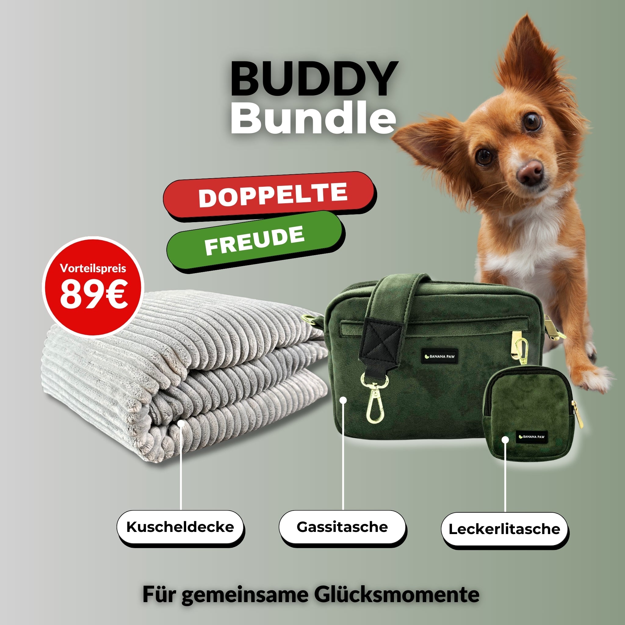 Taschen-Set plus Decke