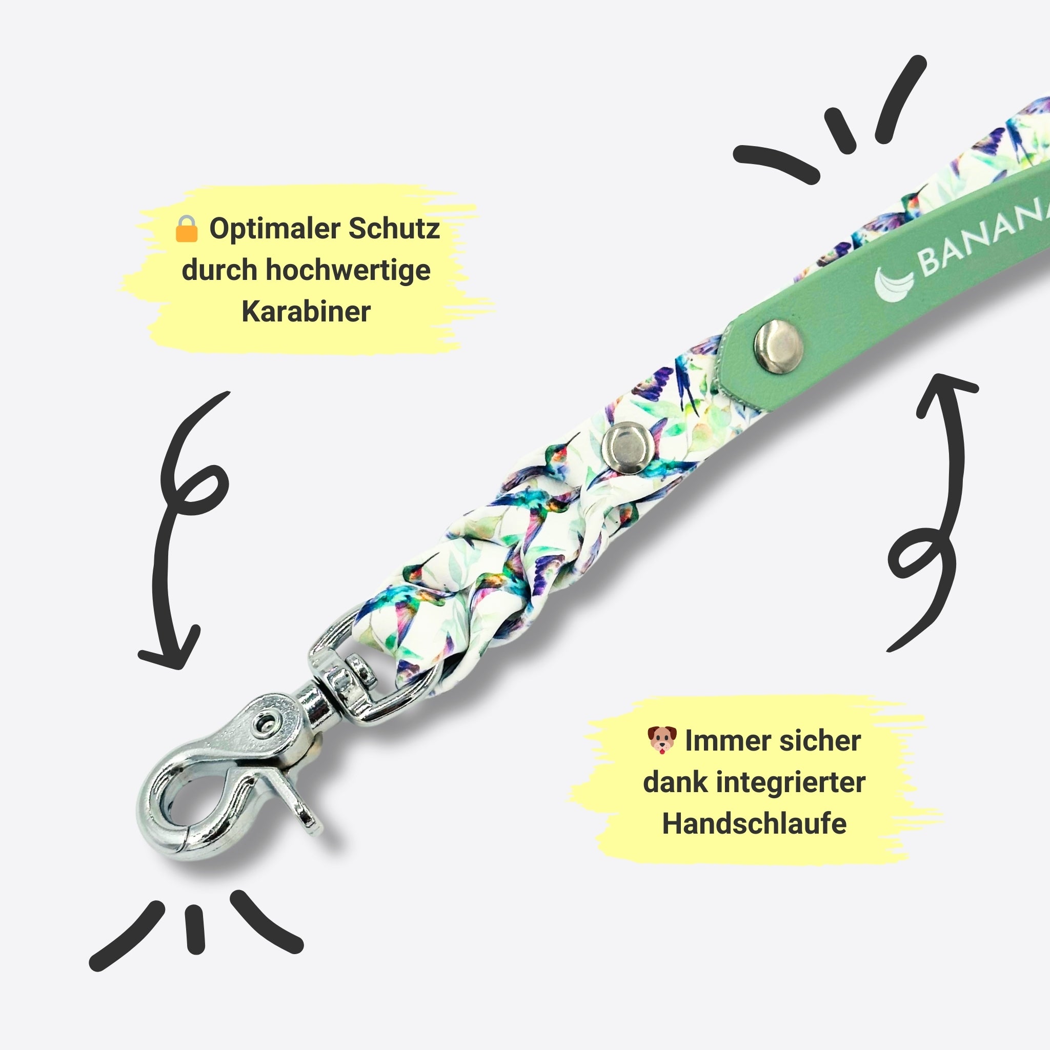 Leine - Kingfisher - BioThane® mit Premiumtau