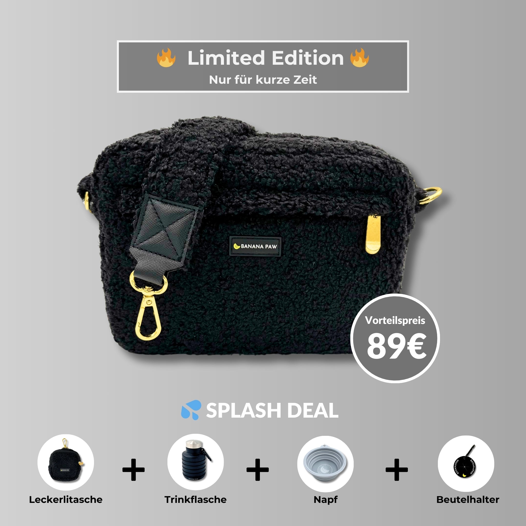 Splash Bundle - Teddy - Das Komplett-Set für Gassirunden ohne Kompromisse