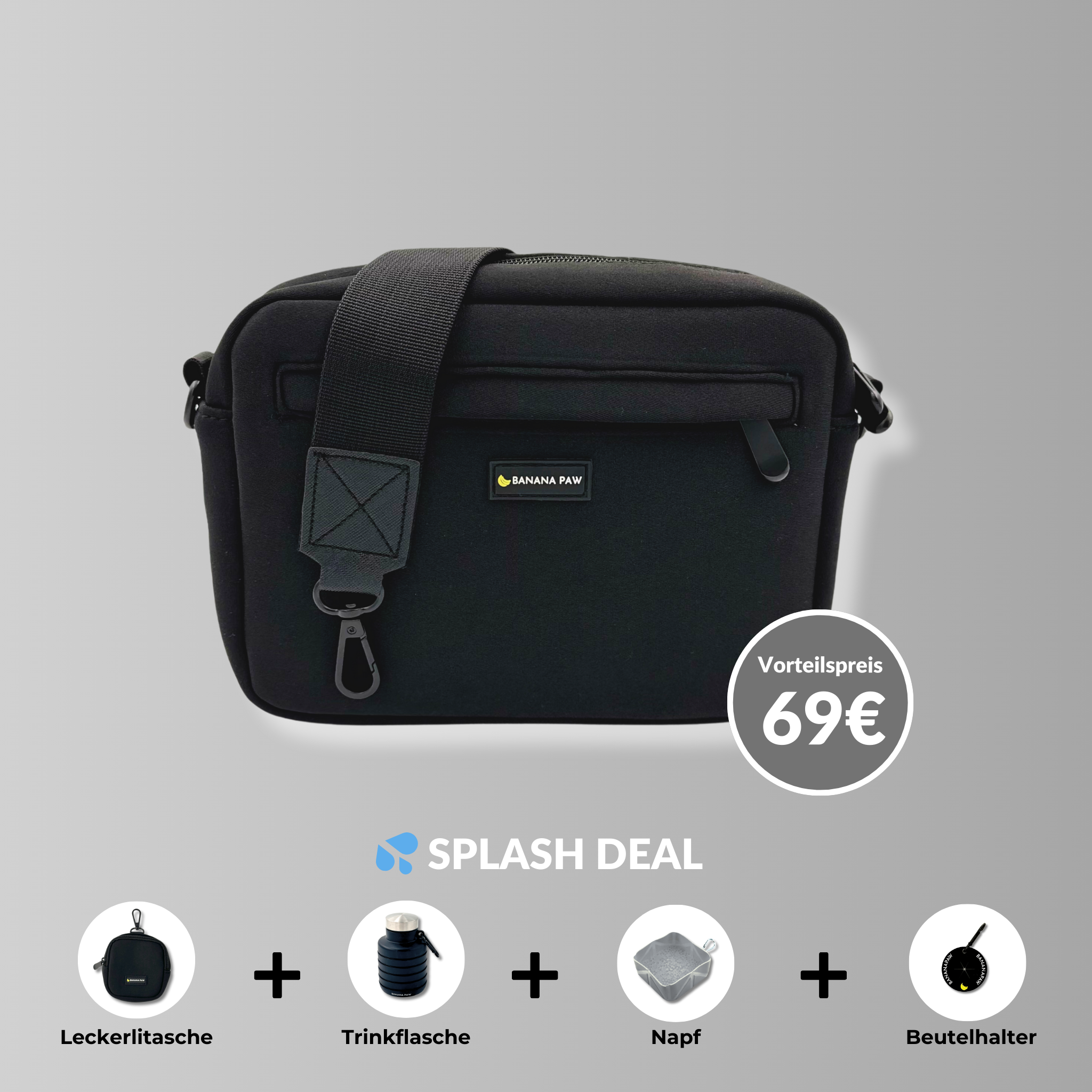 Splash Bundle - Cord - Das Komplett-Set für Gassirunden ohne Kompromisse