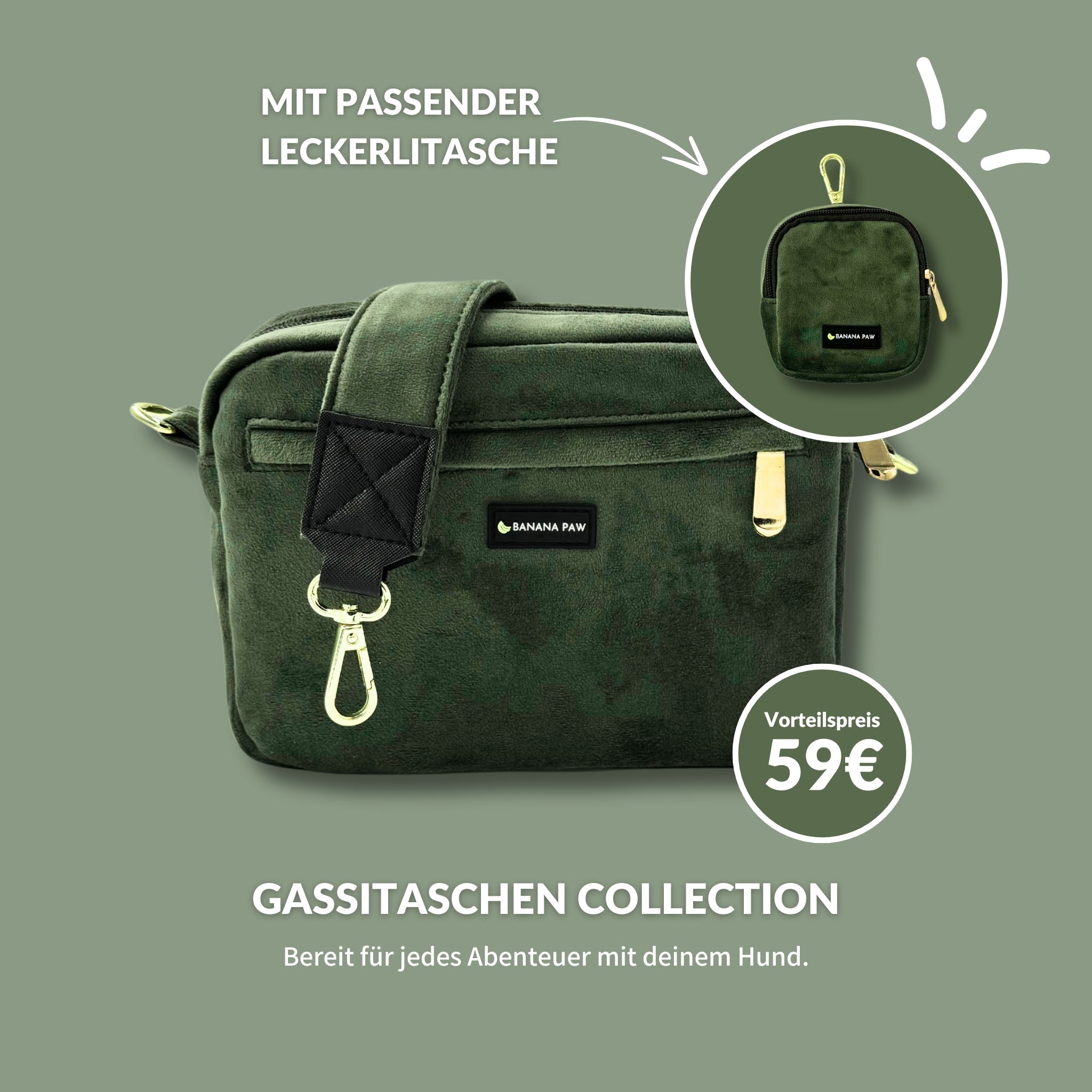 Taschen-Set für stressfreie Gassirunden