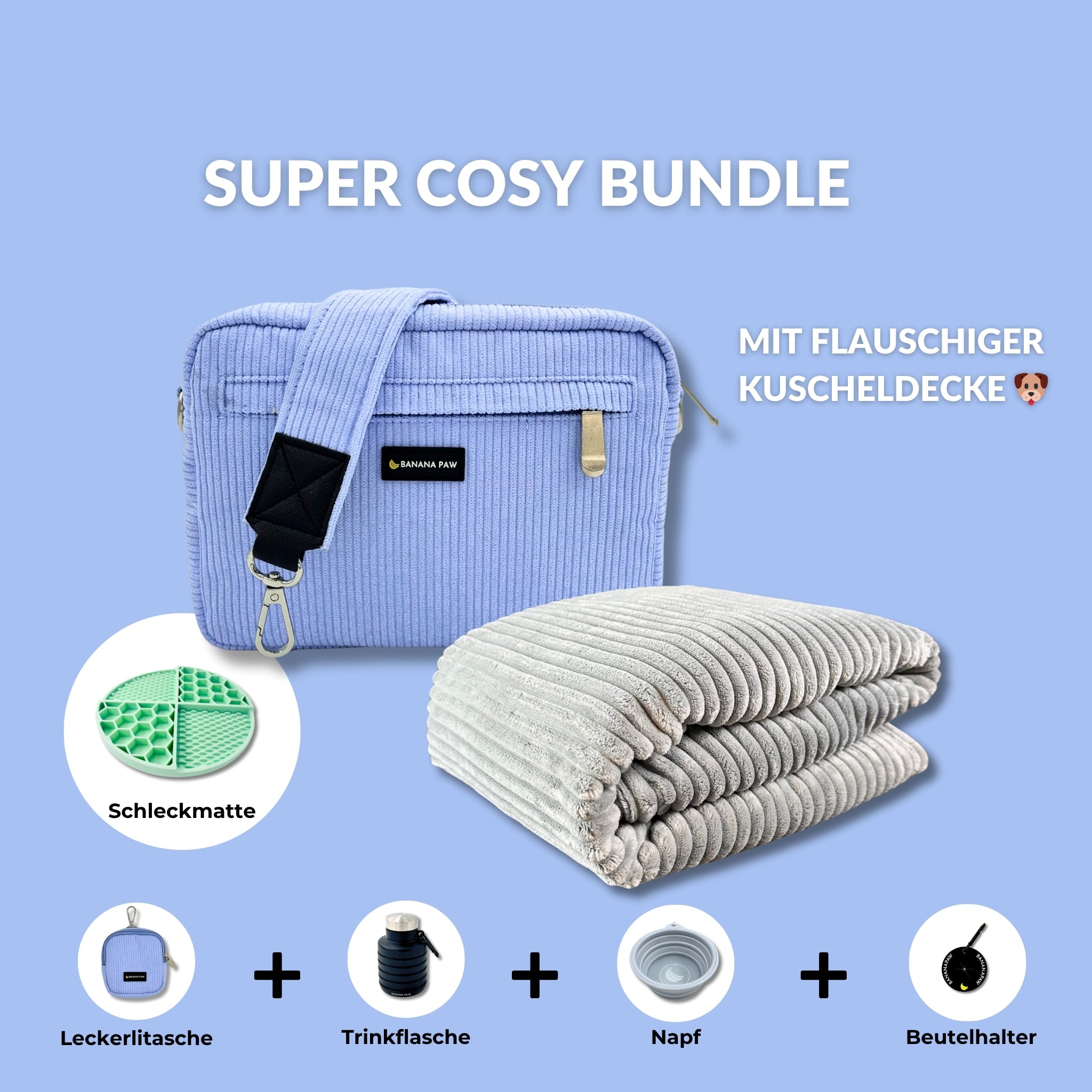 Super Cosy Bundle - Cord - Alles für entspannte Spaziergänge & kuschelige Auszeiten