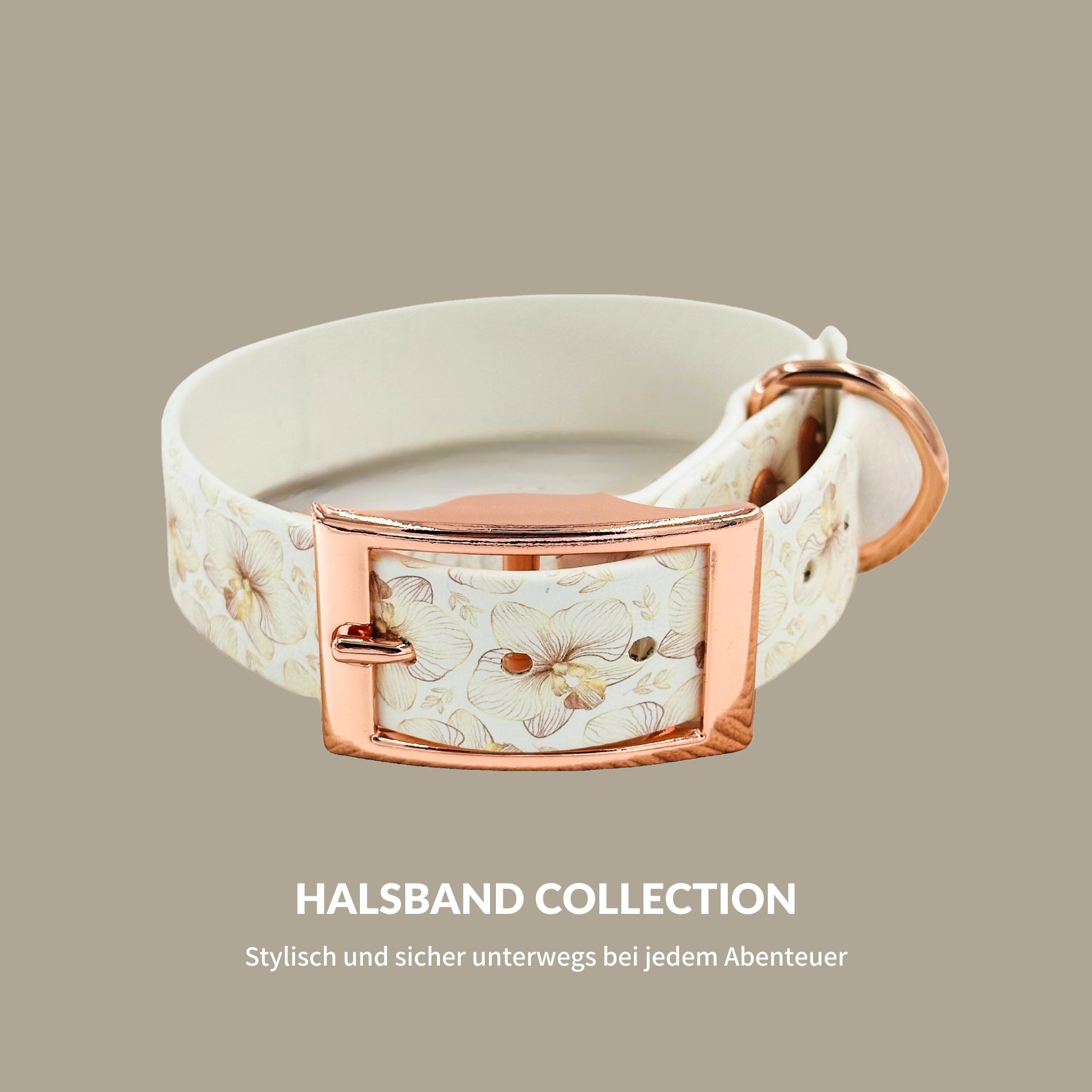 Halsband - Flower - BioThane®