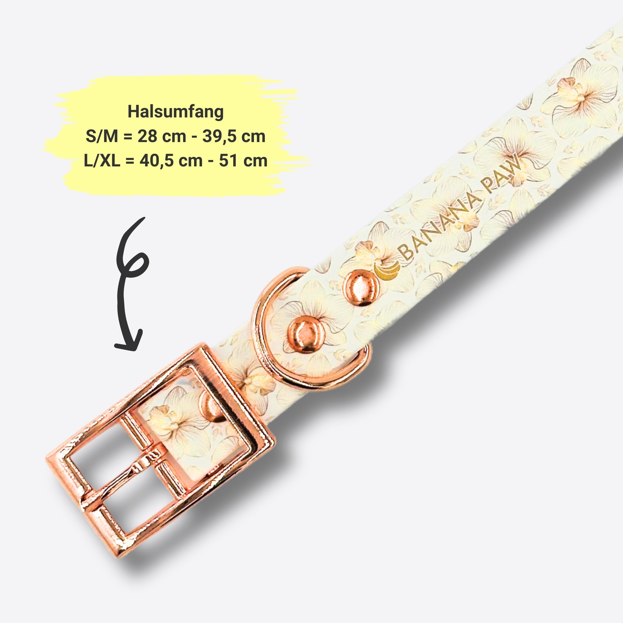 Halsband - Flower - BioThane®