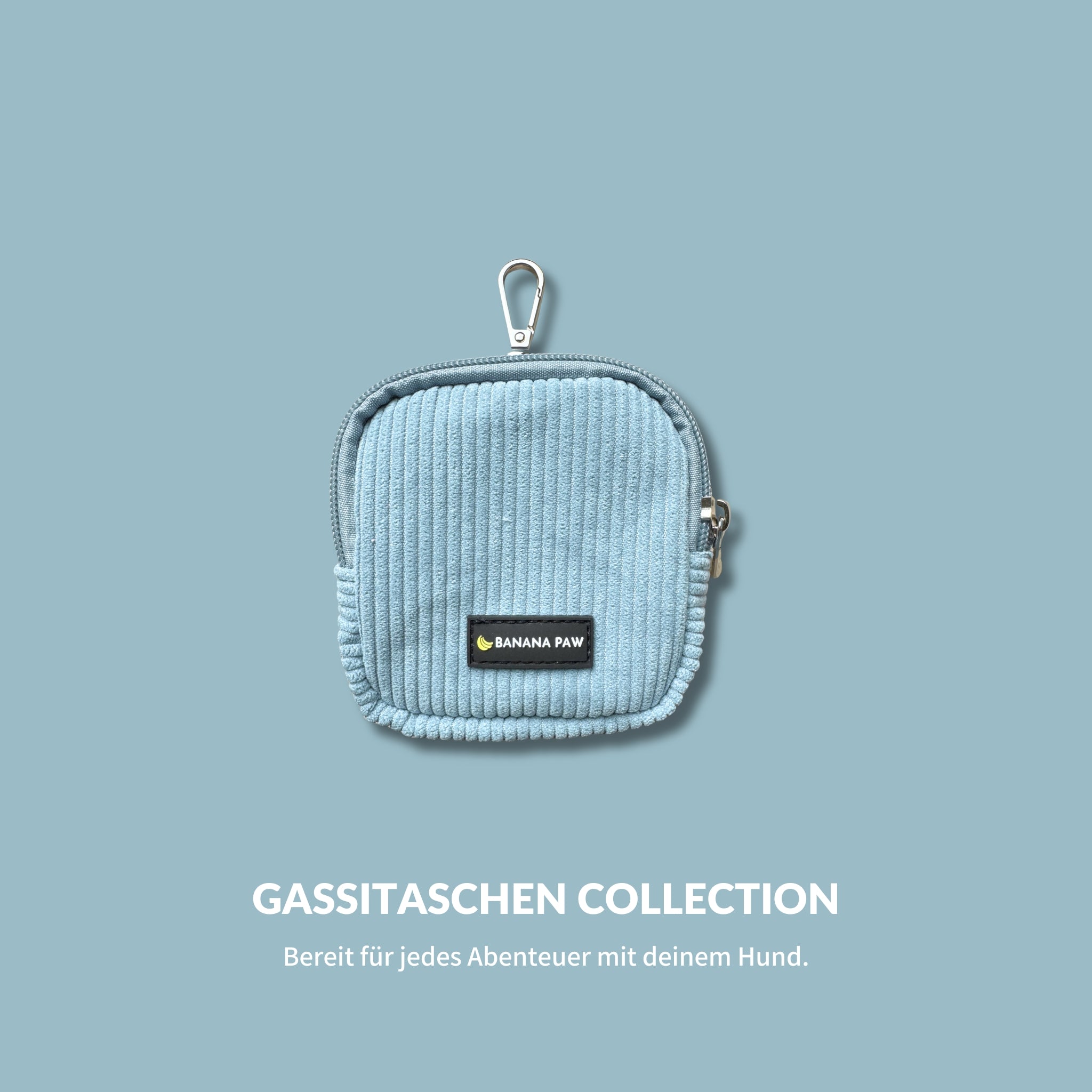 Gassitaschen-Set · Cord · Soft Sky