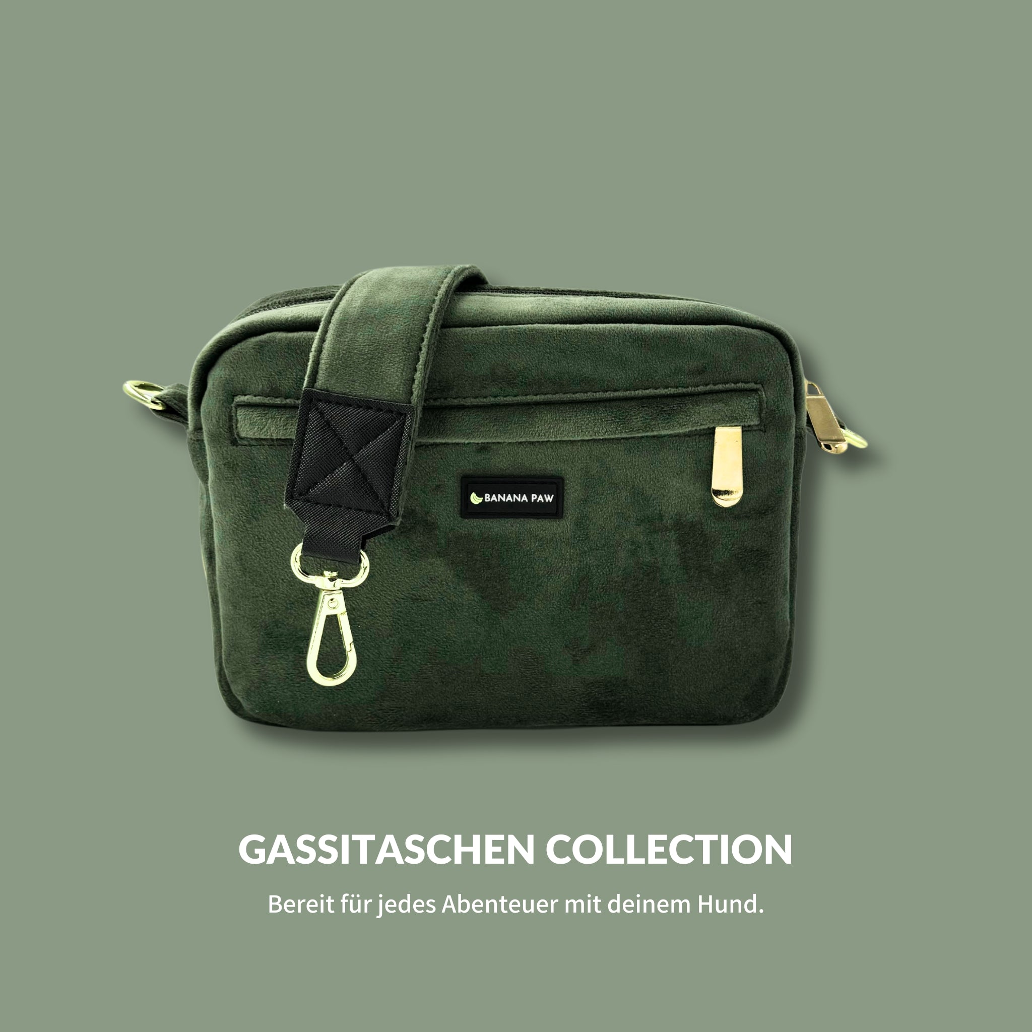 Gassitasche - Samt - St. Tropez