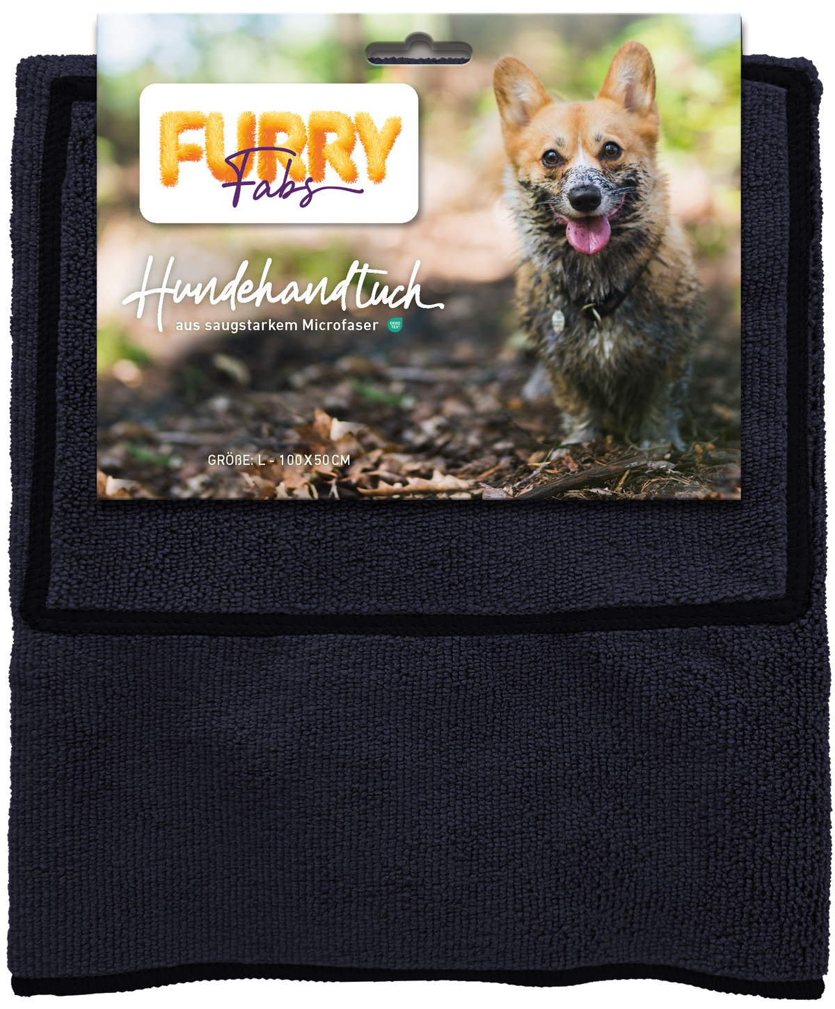 Hundehandtuch extra saugstark