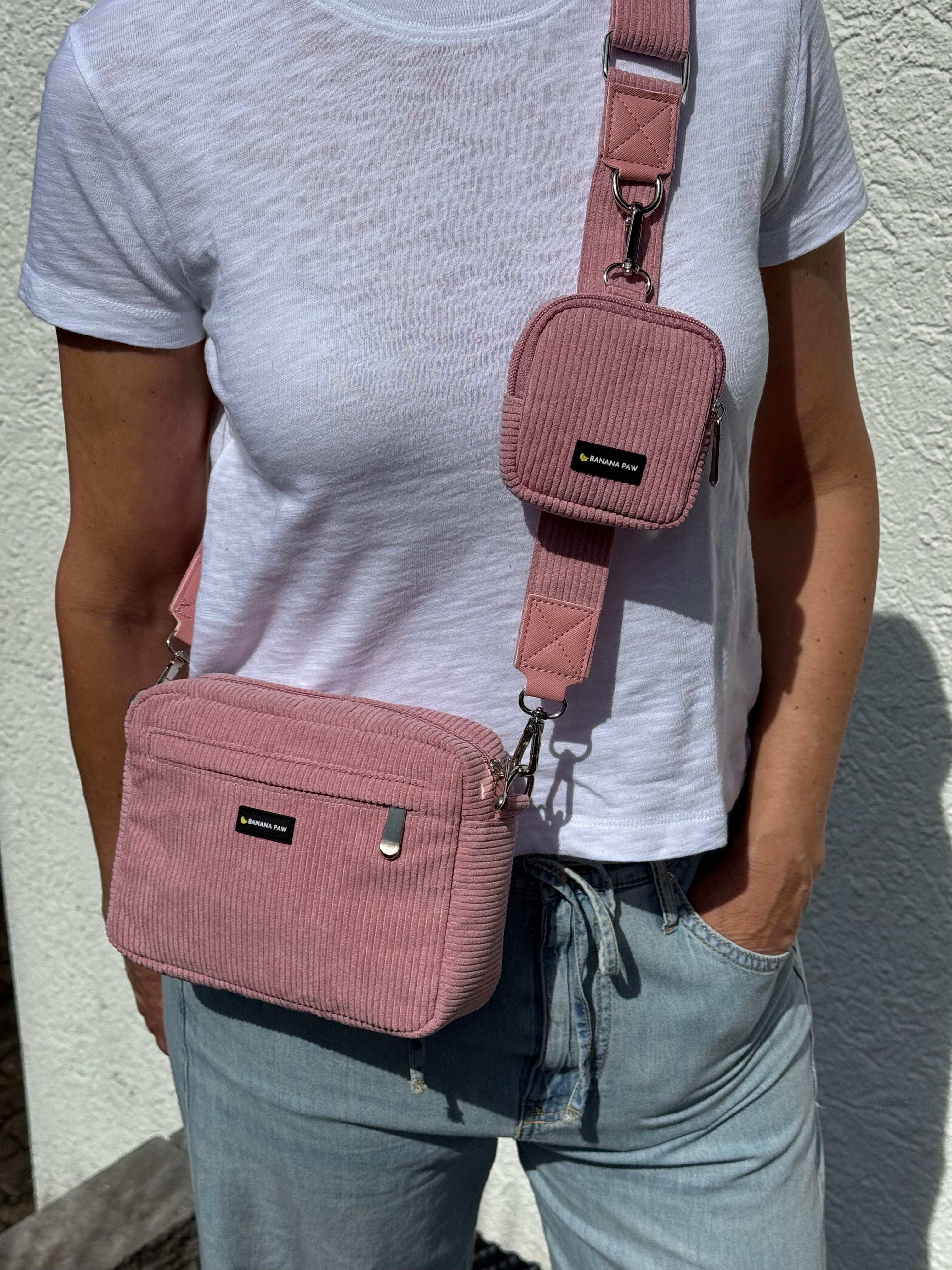 Gassitasche · Cord · Rosewood Blush