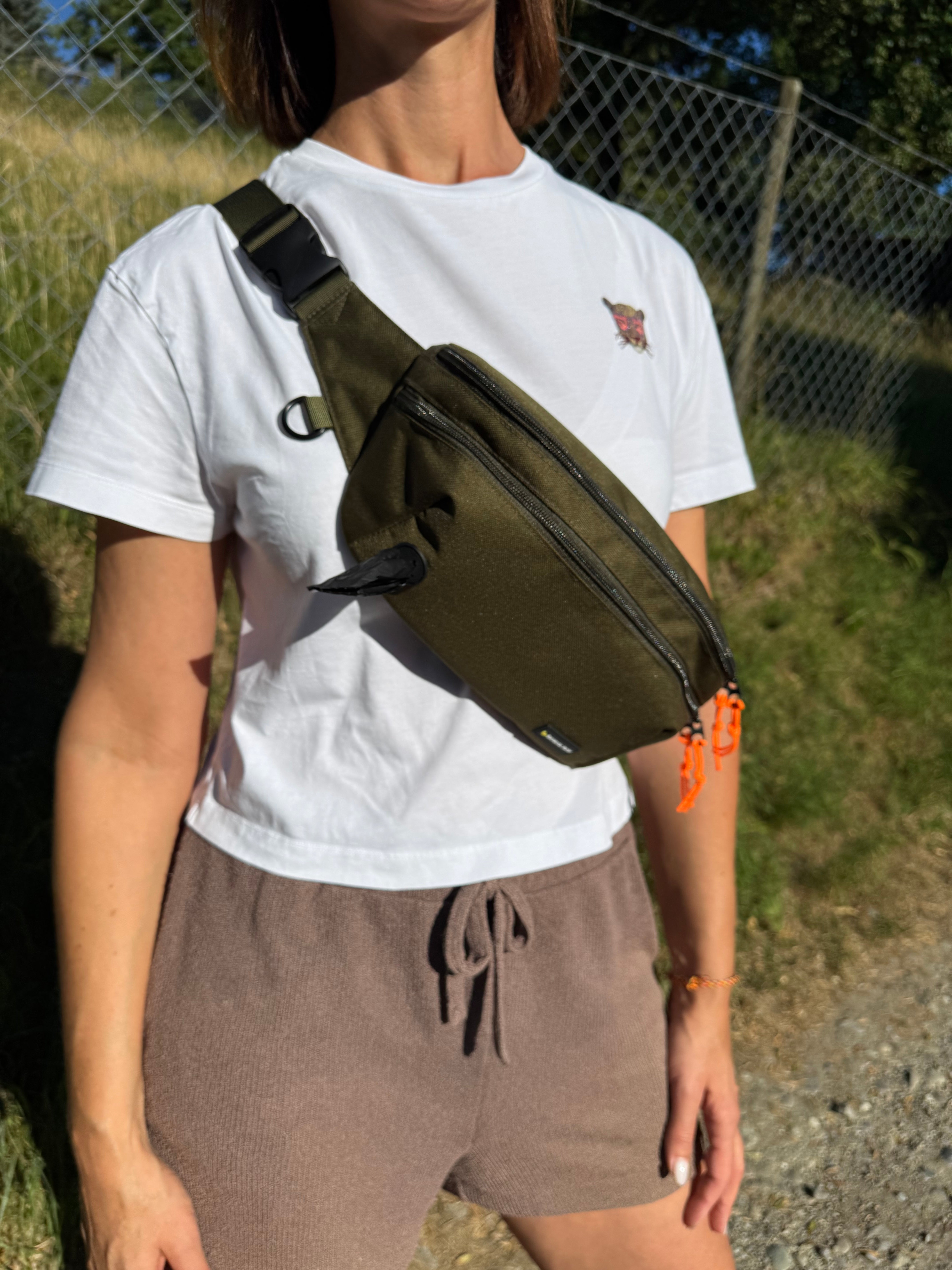 Gassitasche Rio – Bauchtasche & Crossbody Bag – Olive