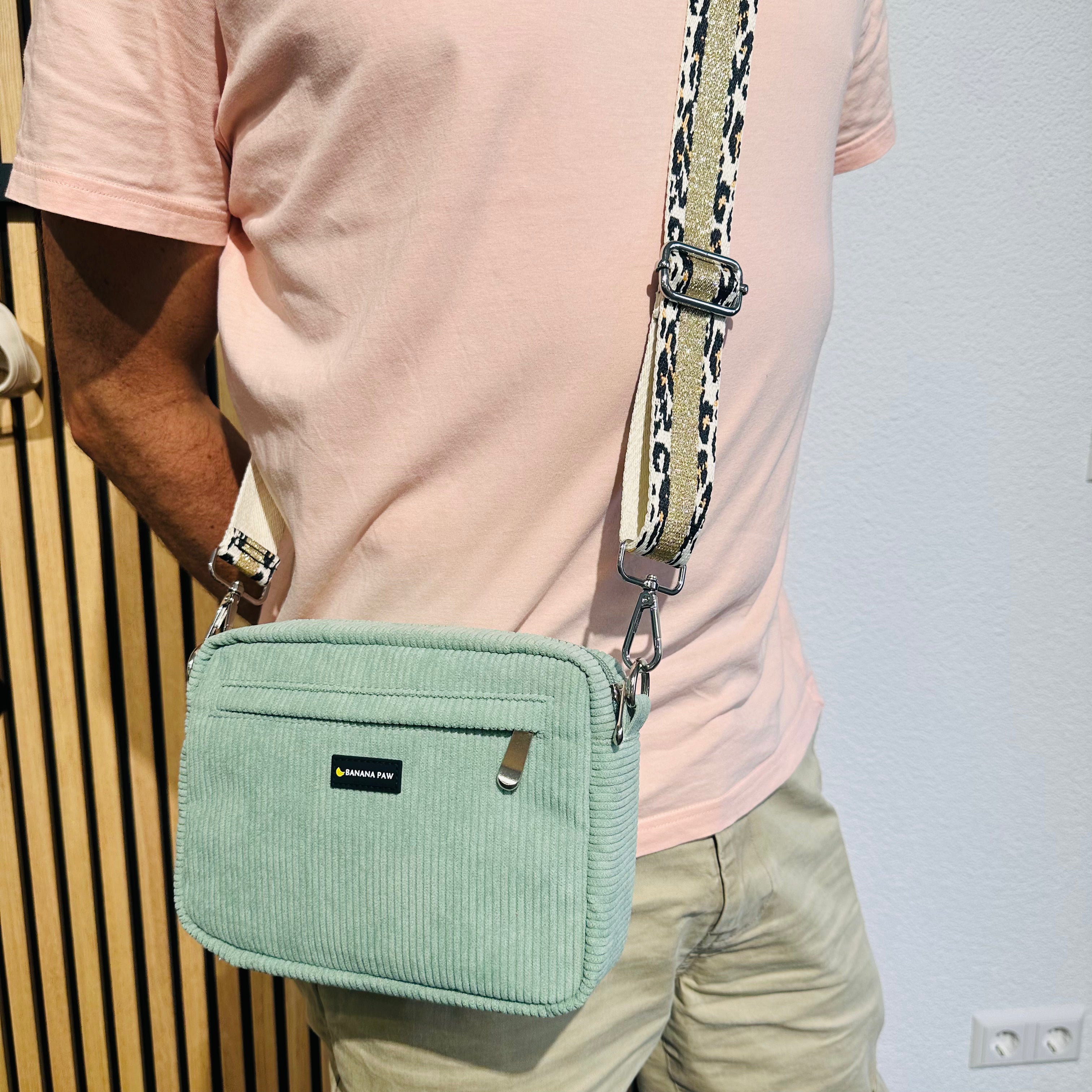 2-in-1 Gassi-Set als Bauchtasche & Crossbody in Mint Bliss