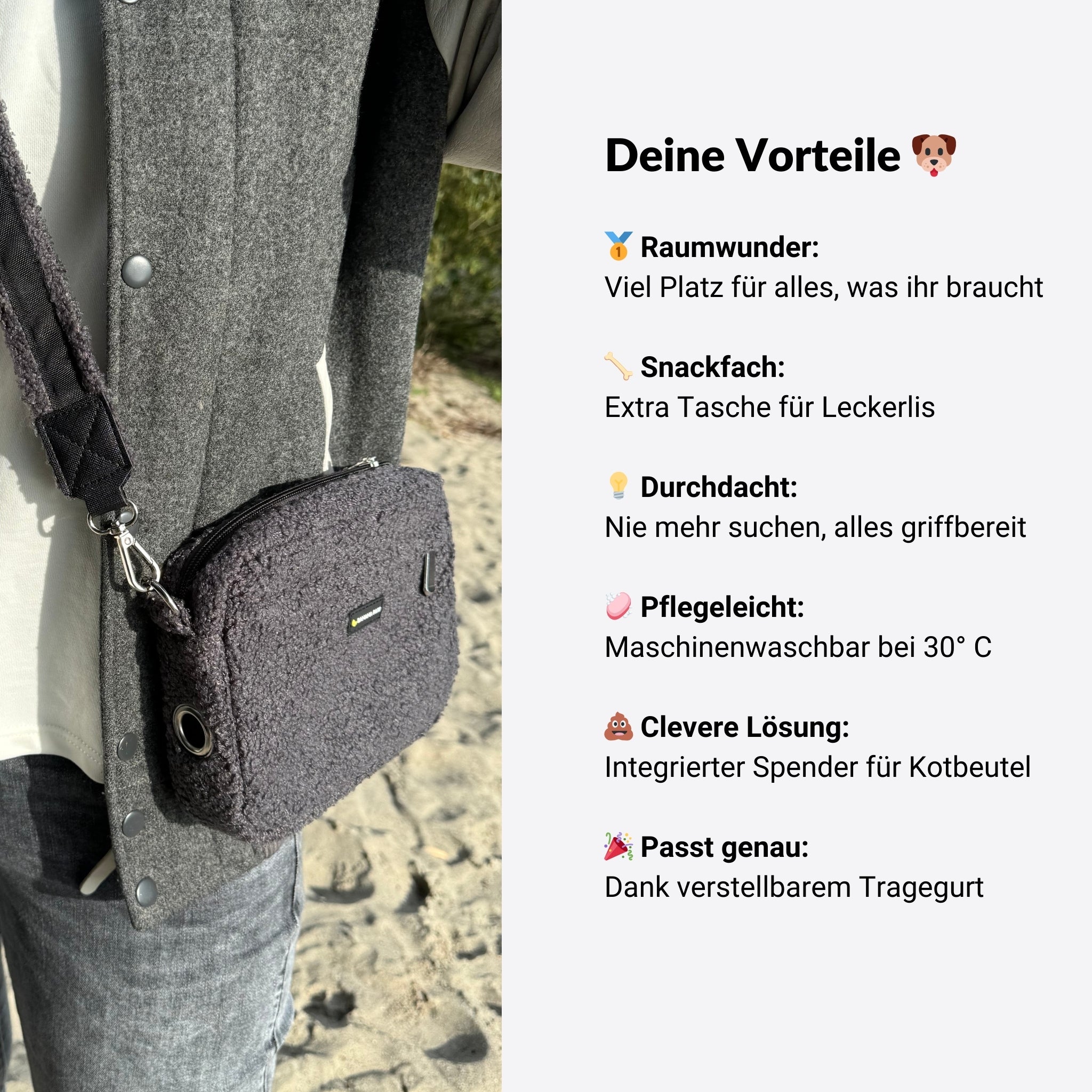 Taschen-Set plus Decke