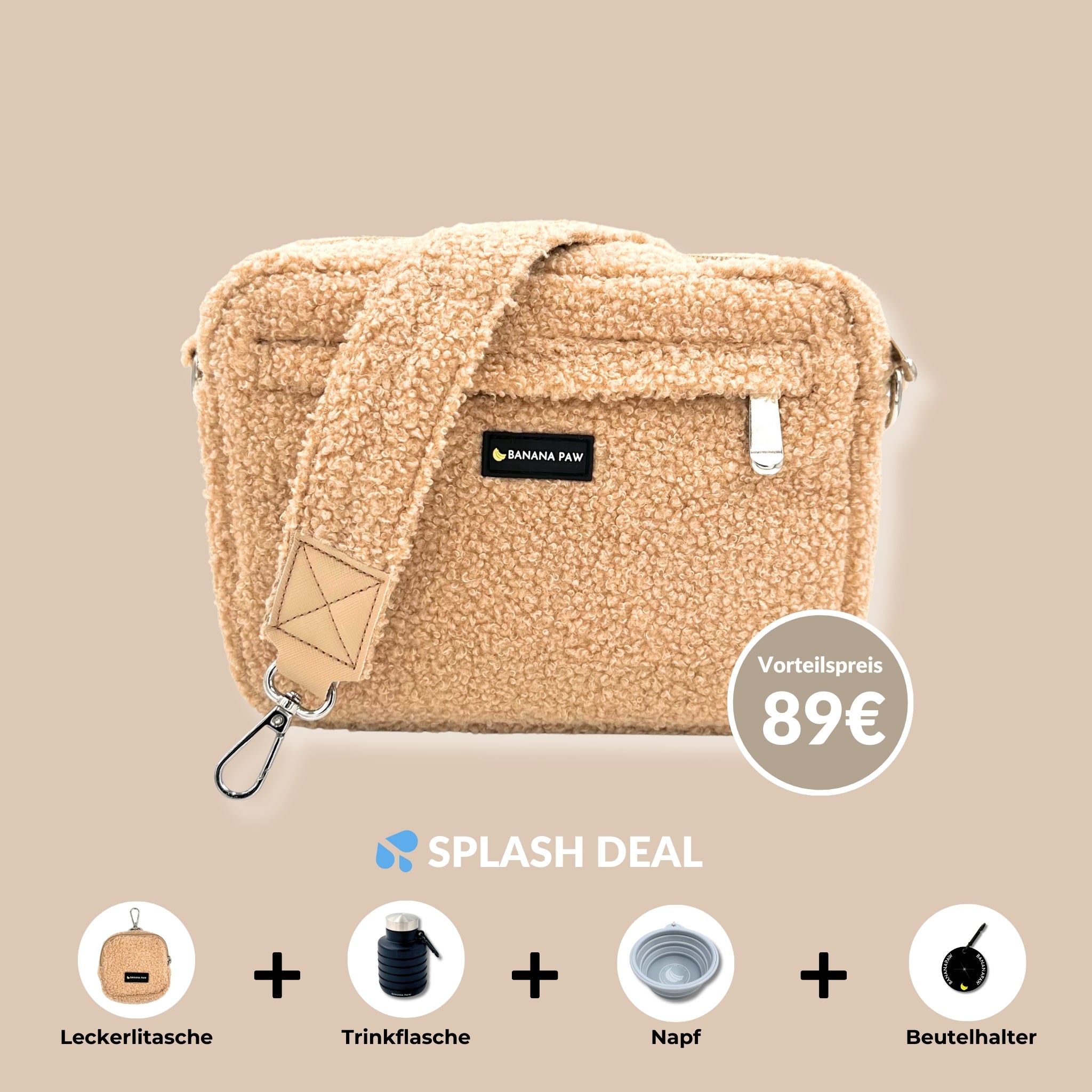 Splash Bundle - Teddy - Das Komplett-Set für Gassirunden ohne Kompromisse