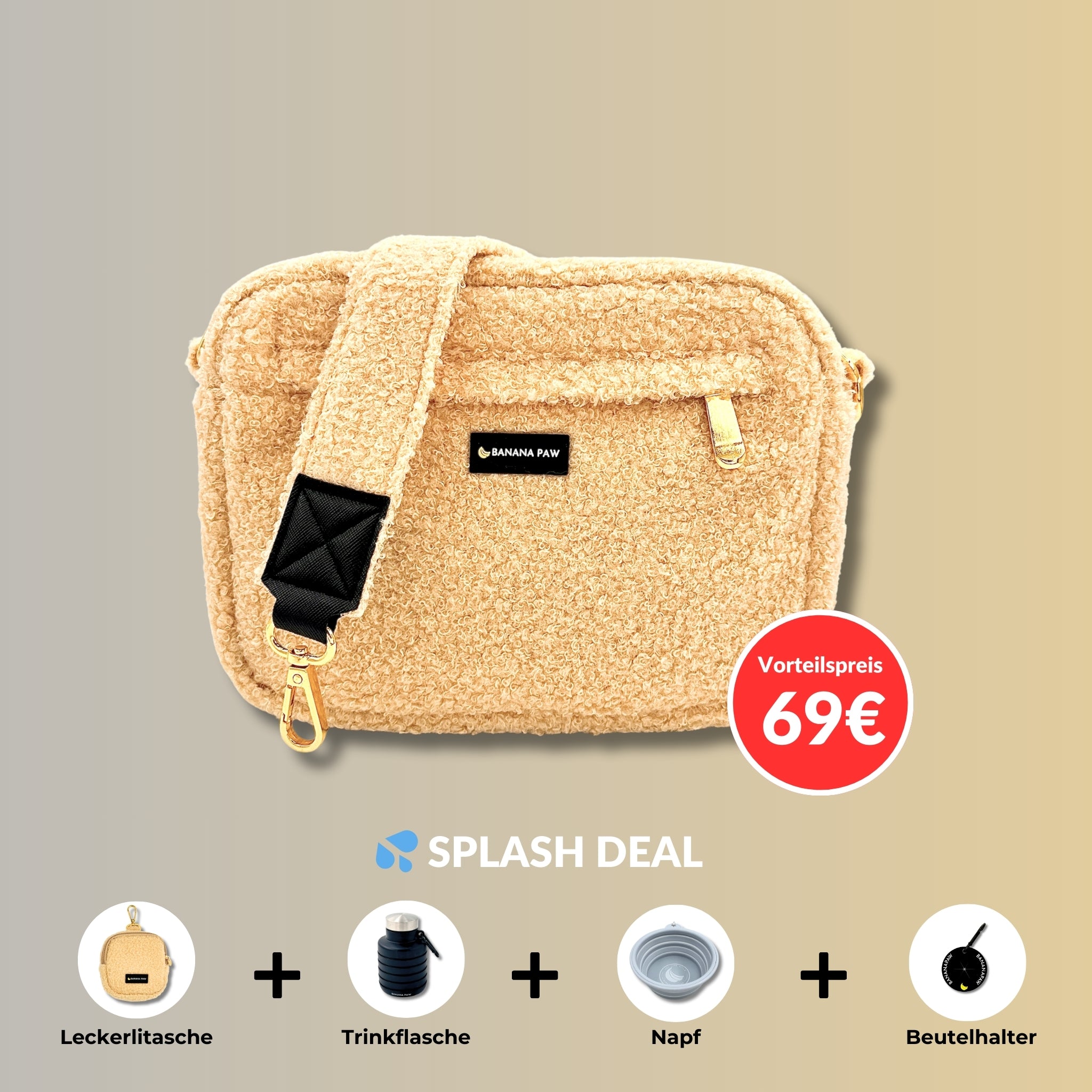 Splash Bundle - Teddy - Das Komplett-Set für Gassirunden ohne Kompromisse